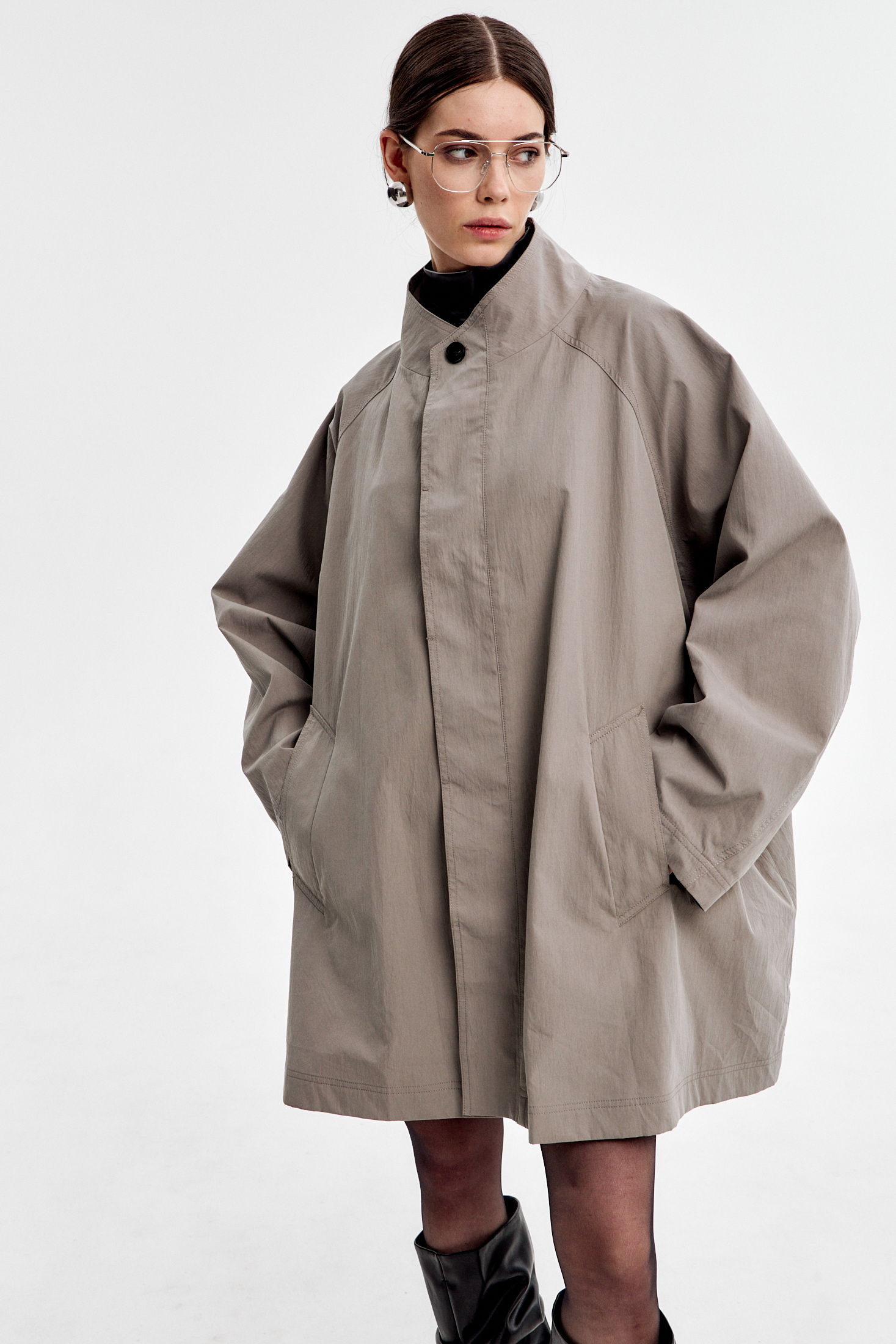  Плащ super oversize