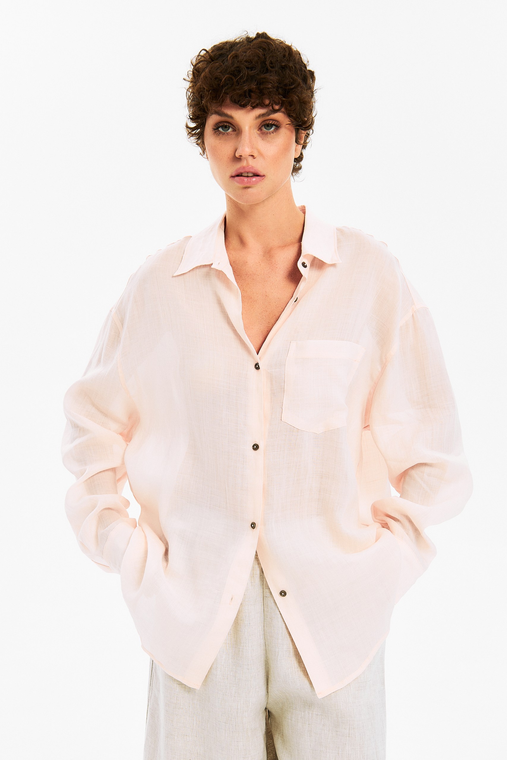 Рубашка льняная