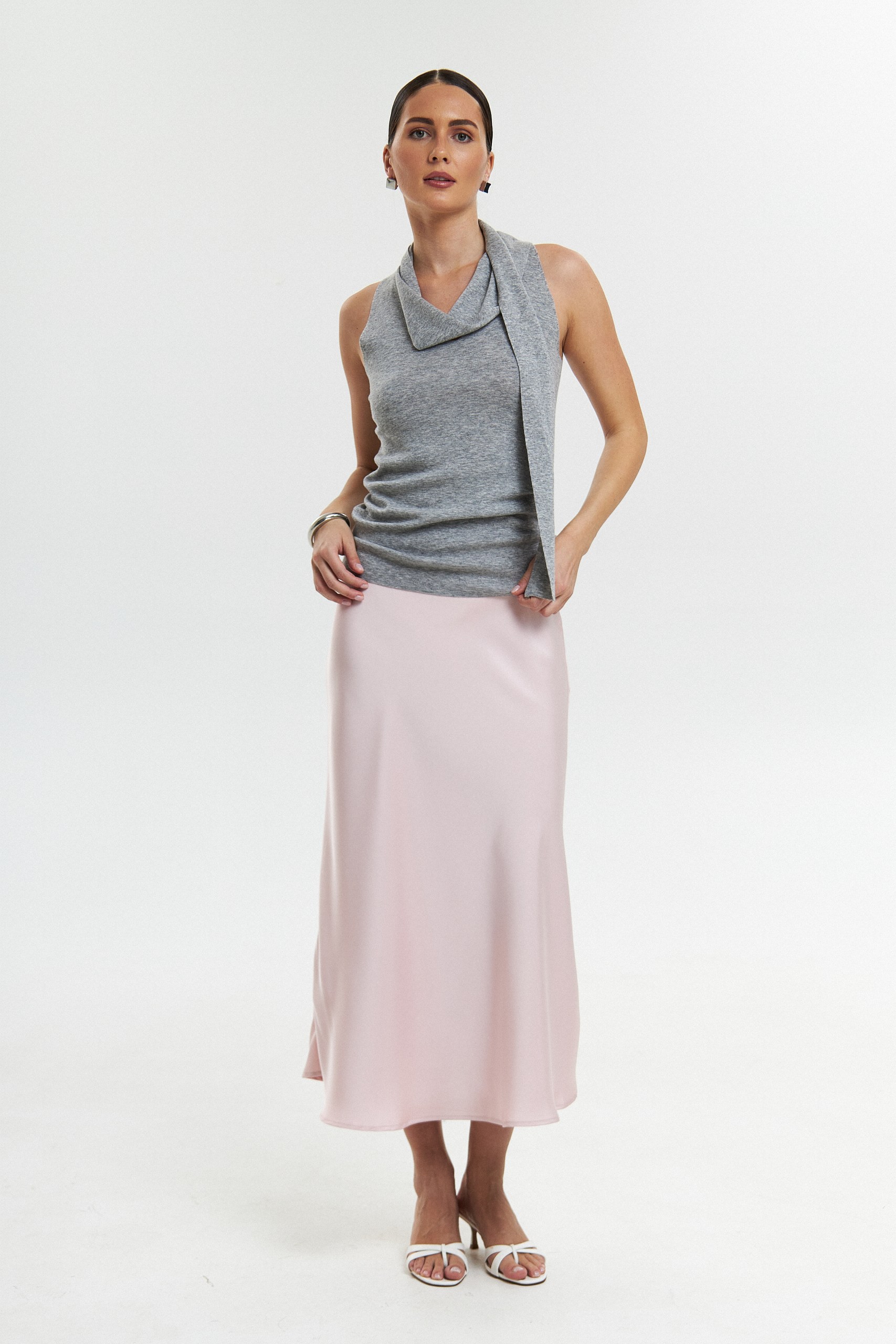 Топ с шарфом