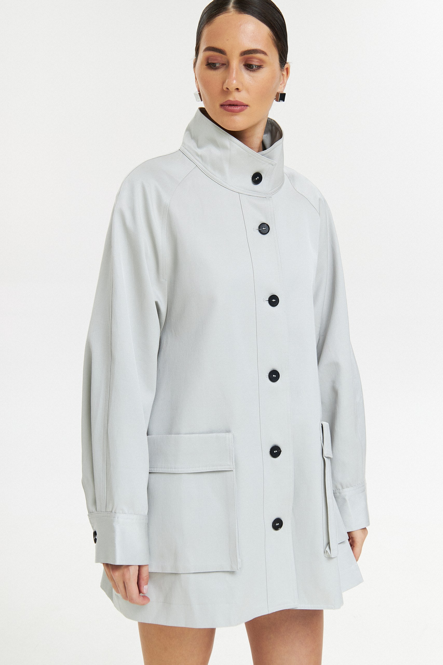 Куртка прямого кроя