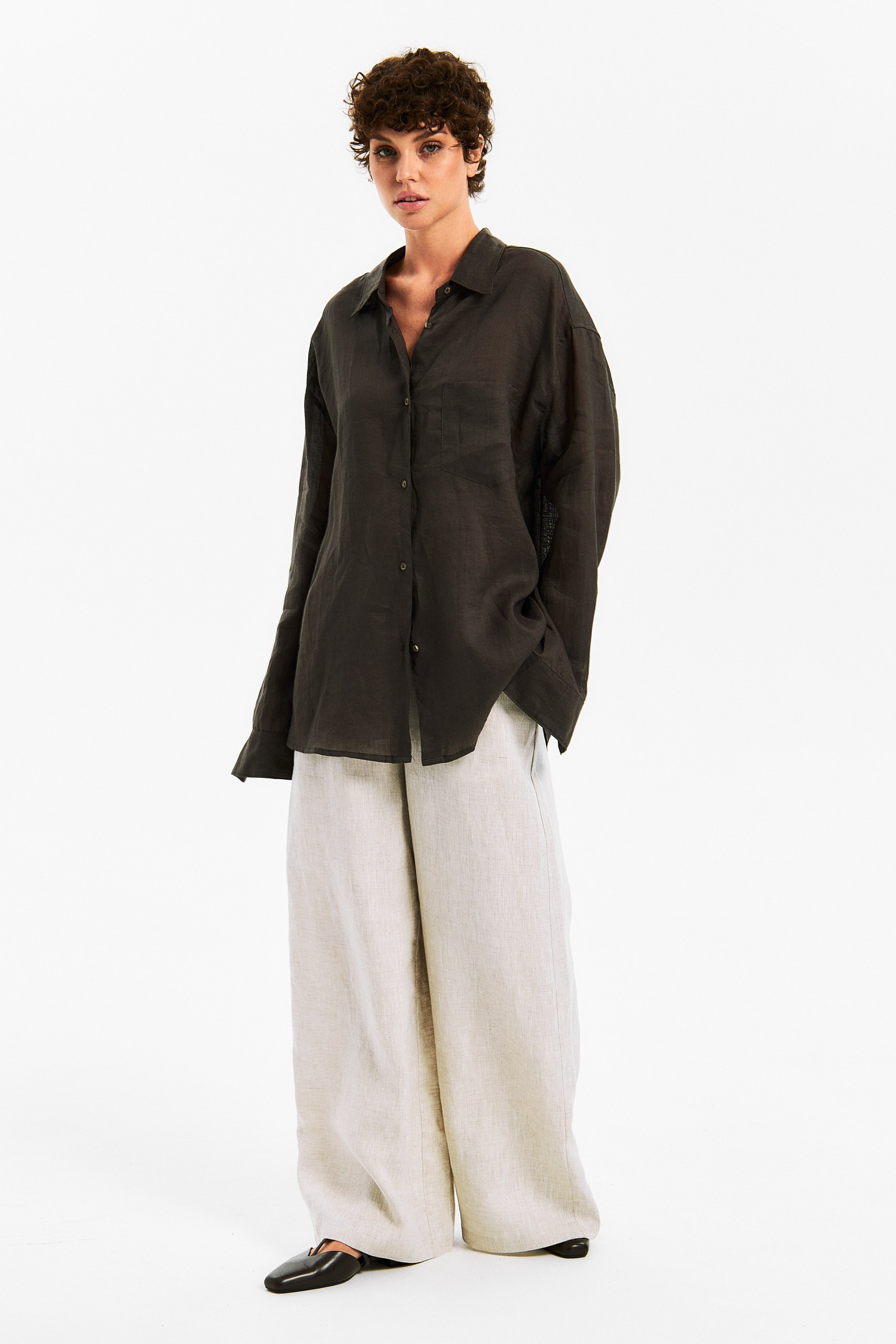 Рубашка льняная