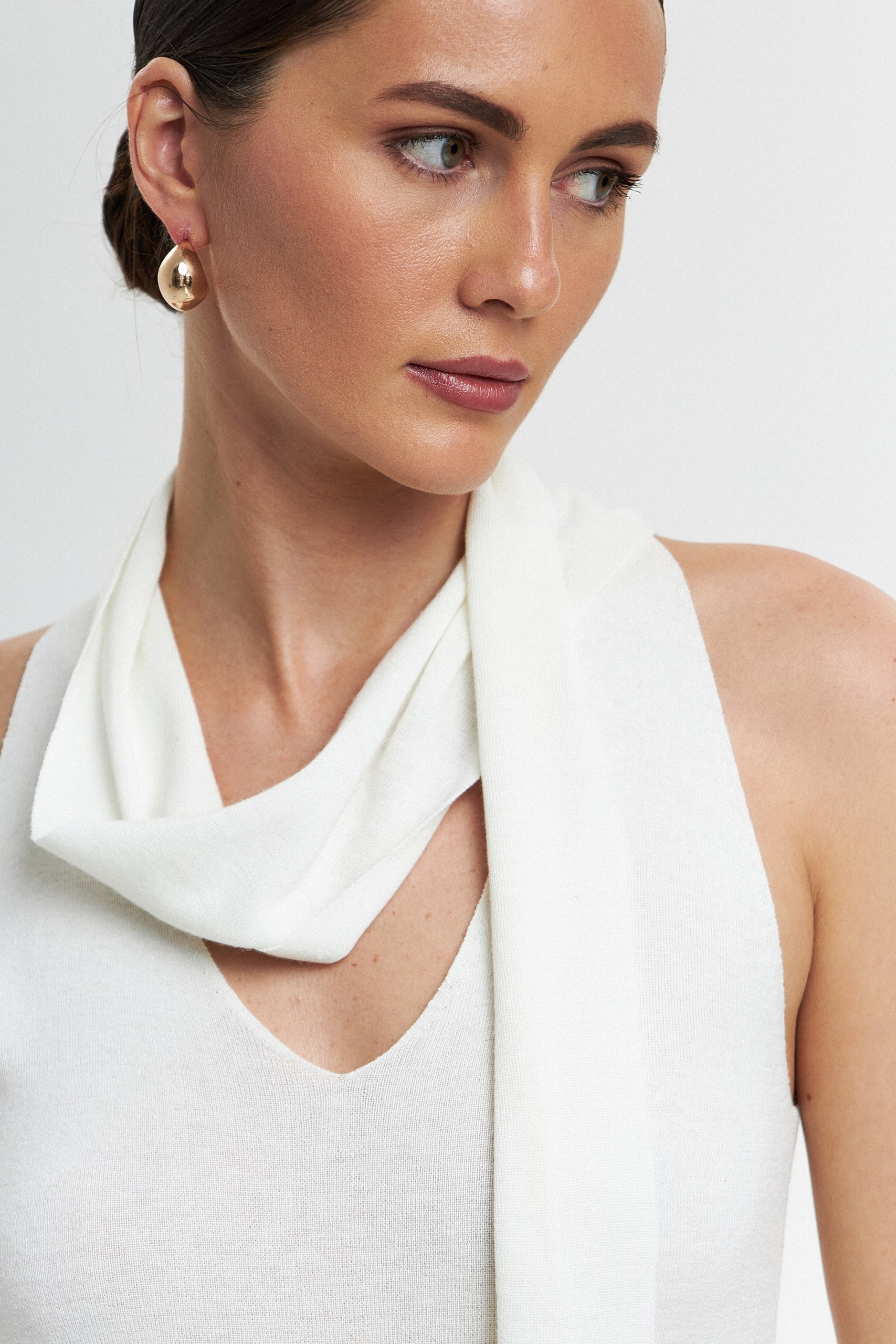 Топ с шарфом