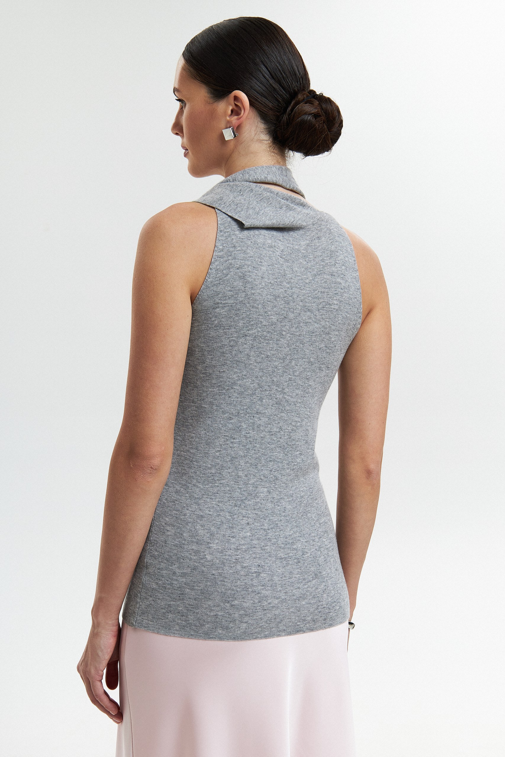 Топ с шарфом