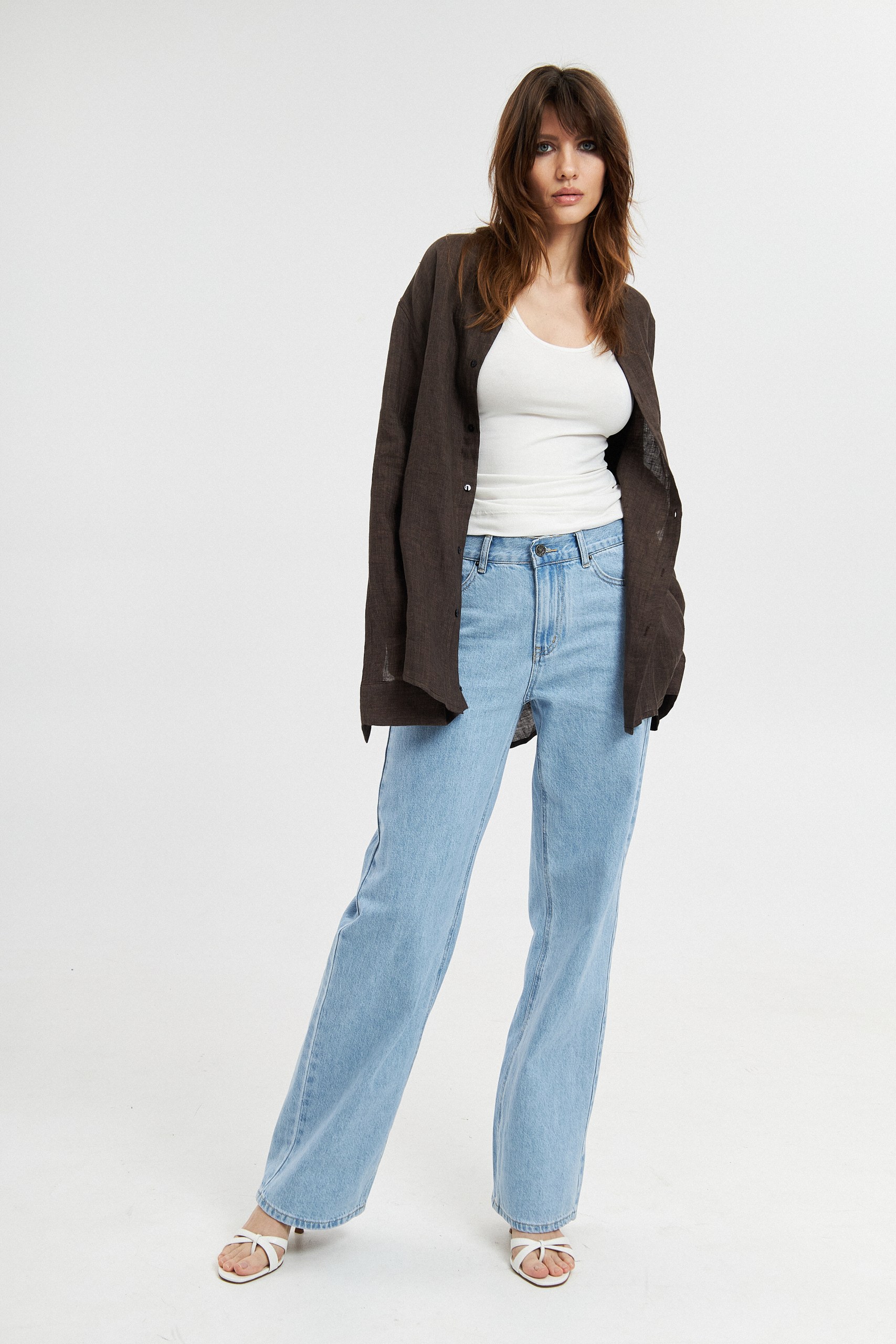 Льняная рубашка 