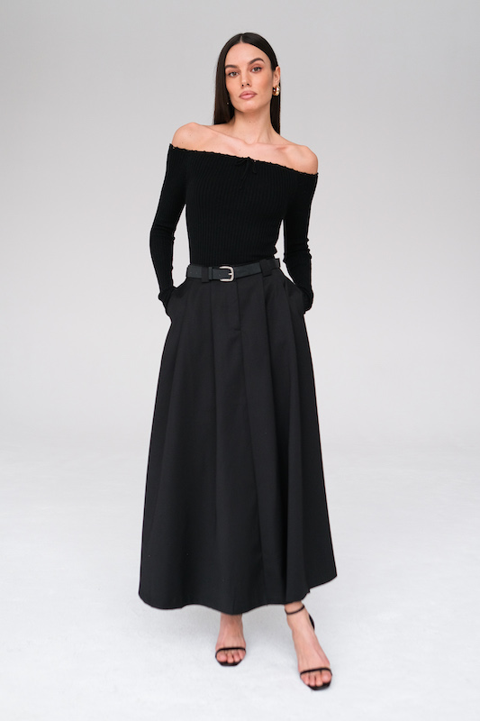 Юбка макси из хлопка