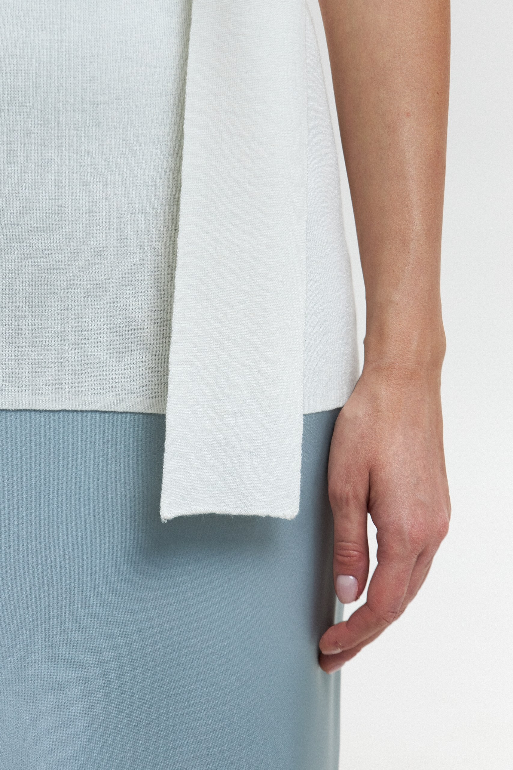 Топ с шарфом