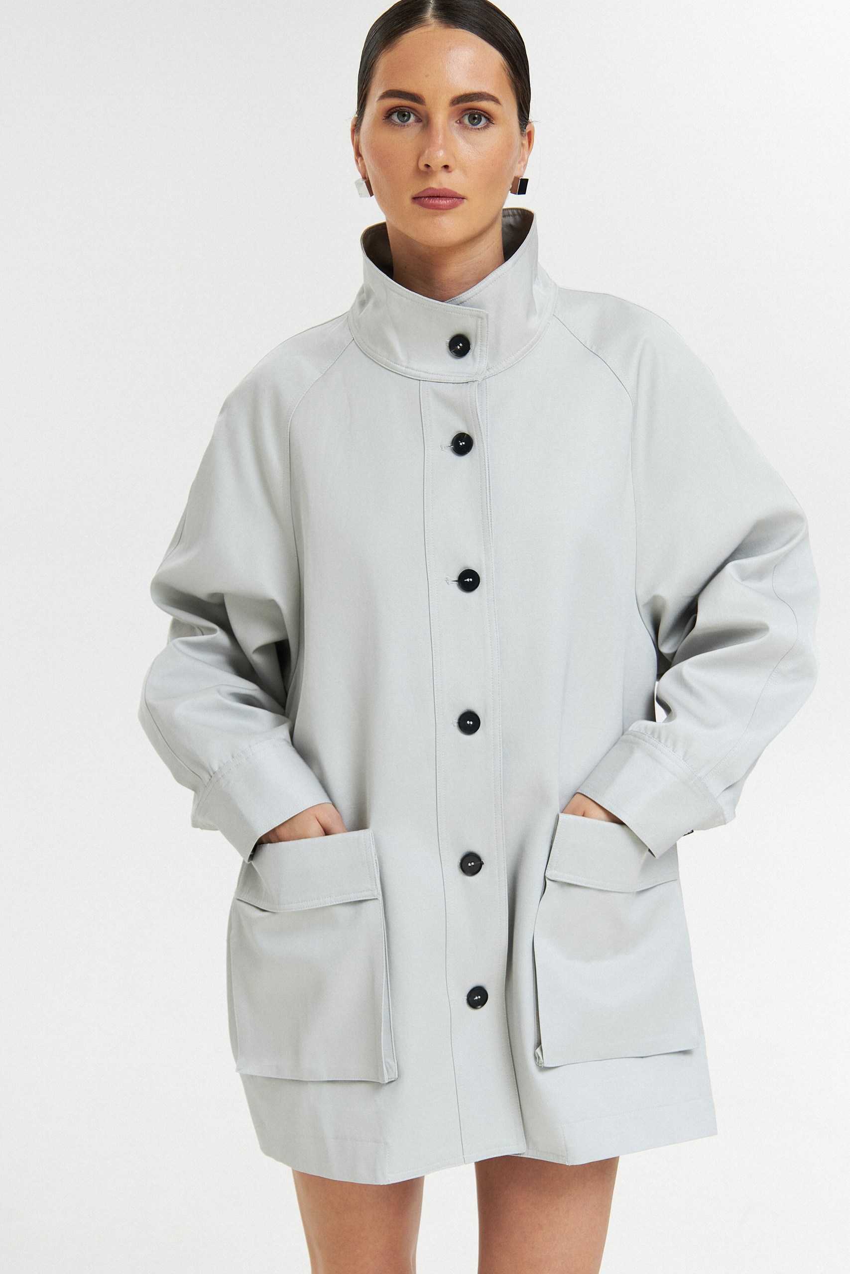 Куртка прямого кроя