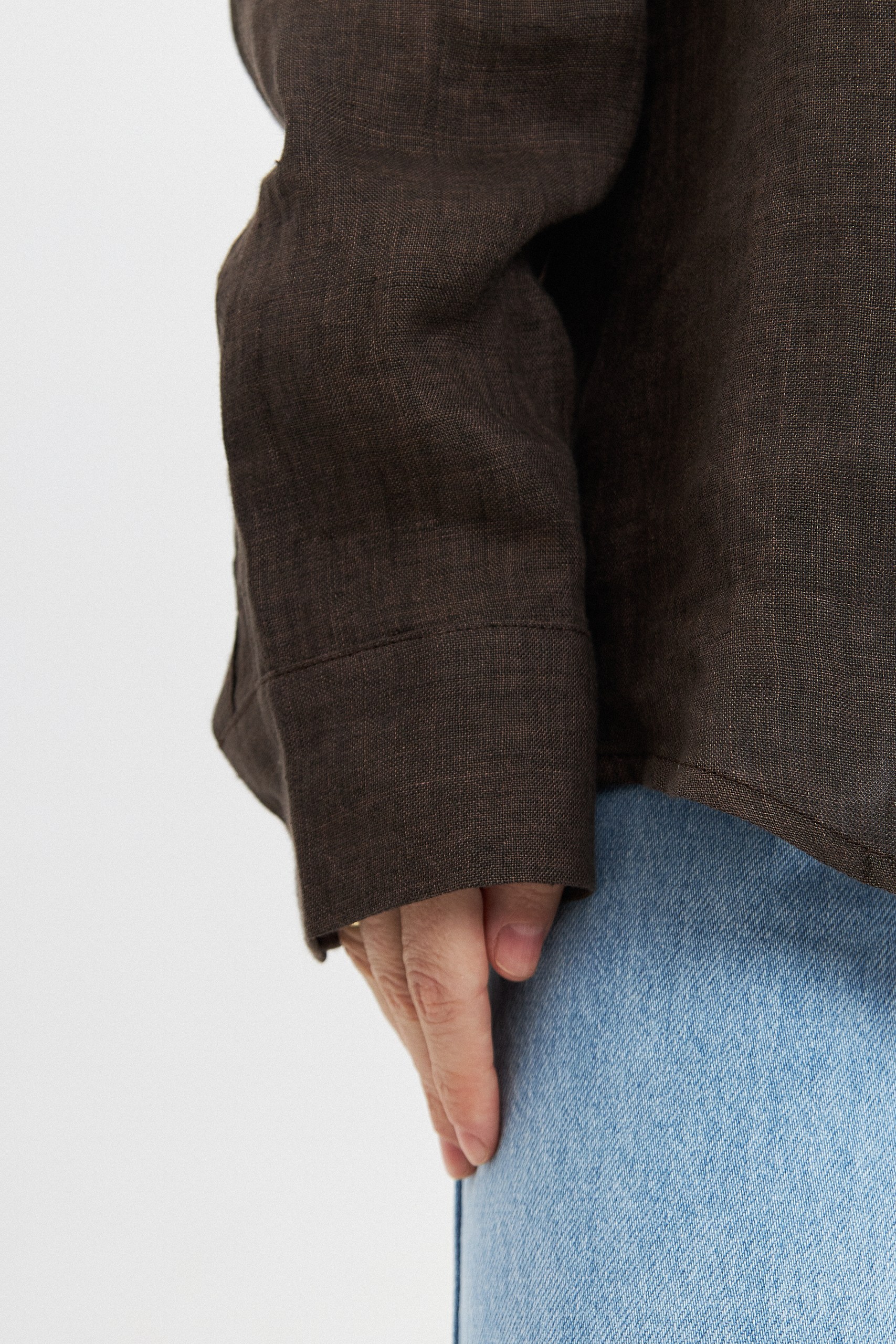 Льняная рубашка 