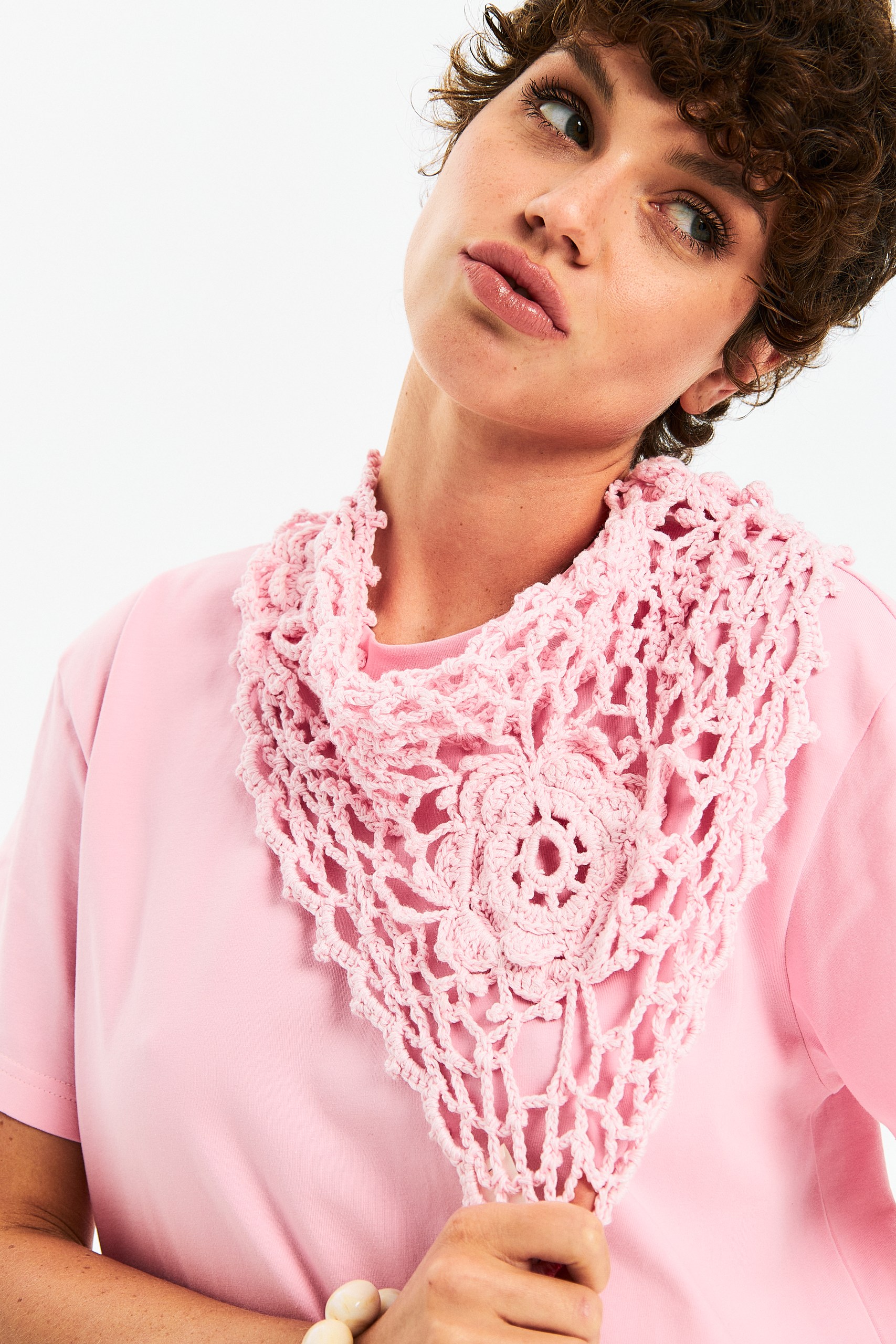 Косынка кроше