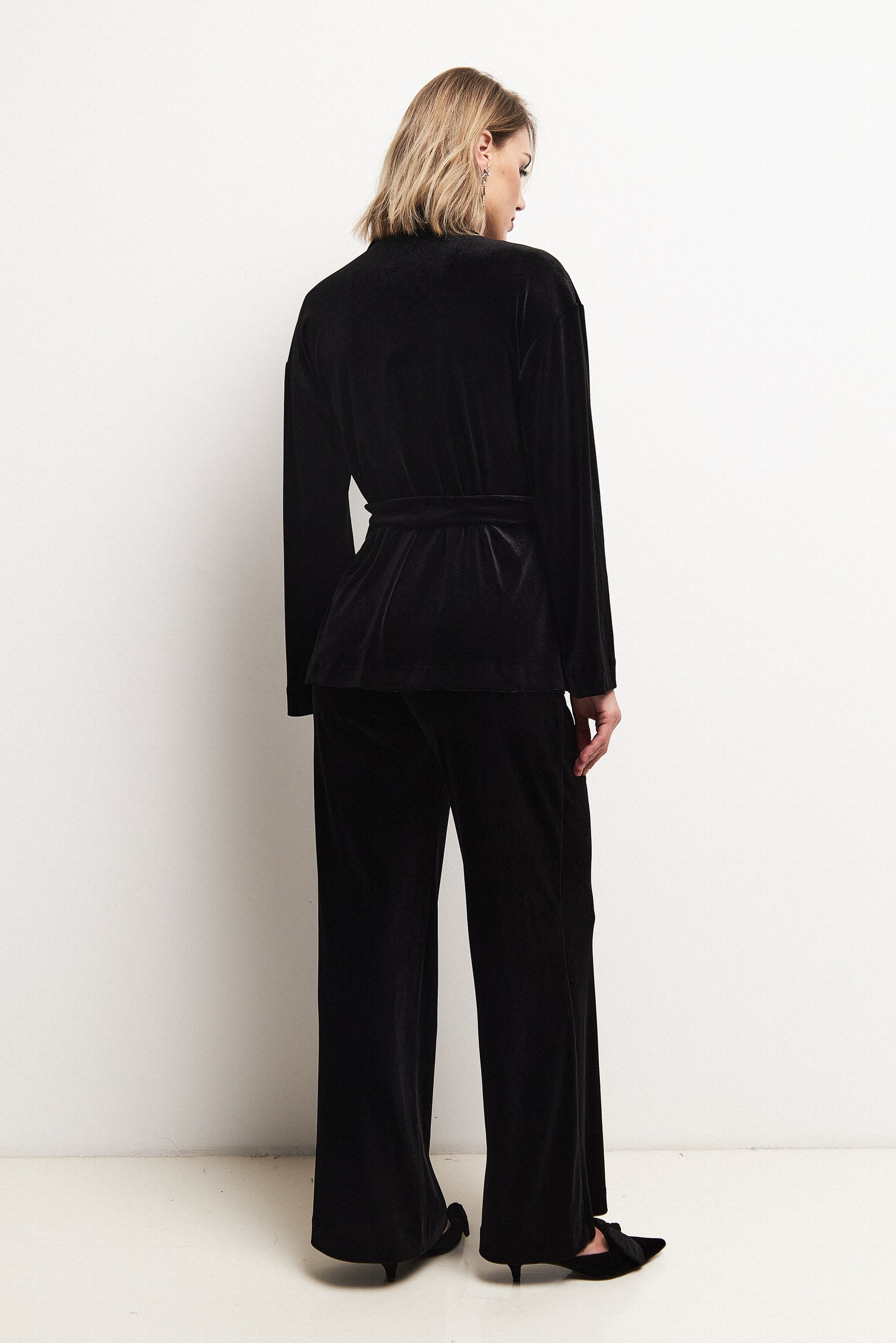 Брюки бархатные