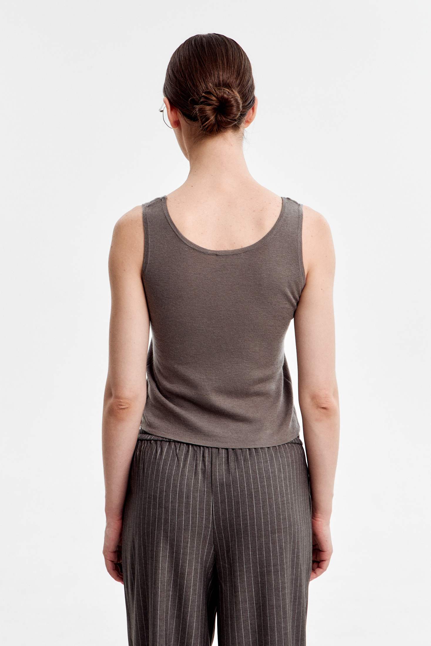  Топ трикотажный двойной