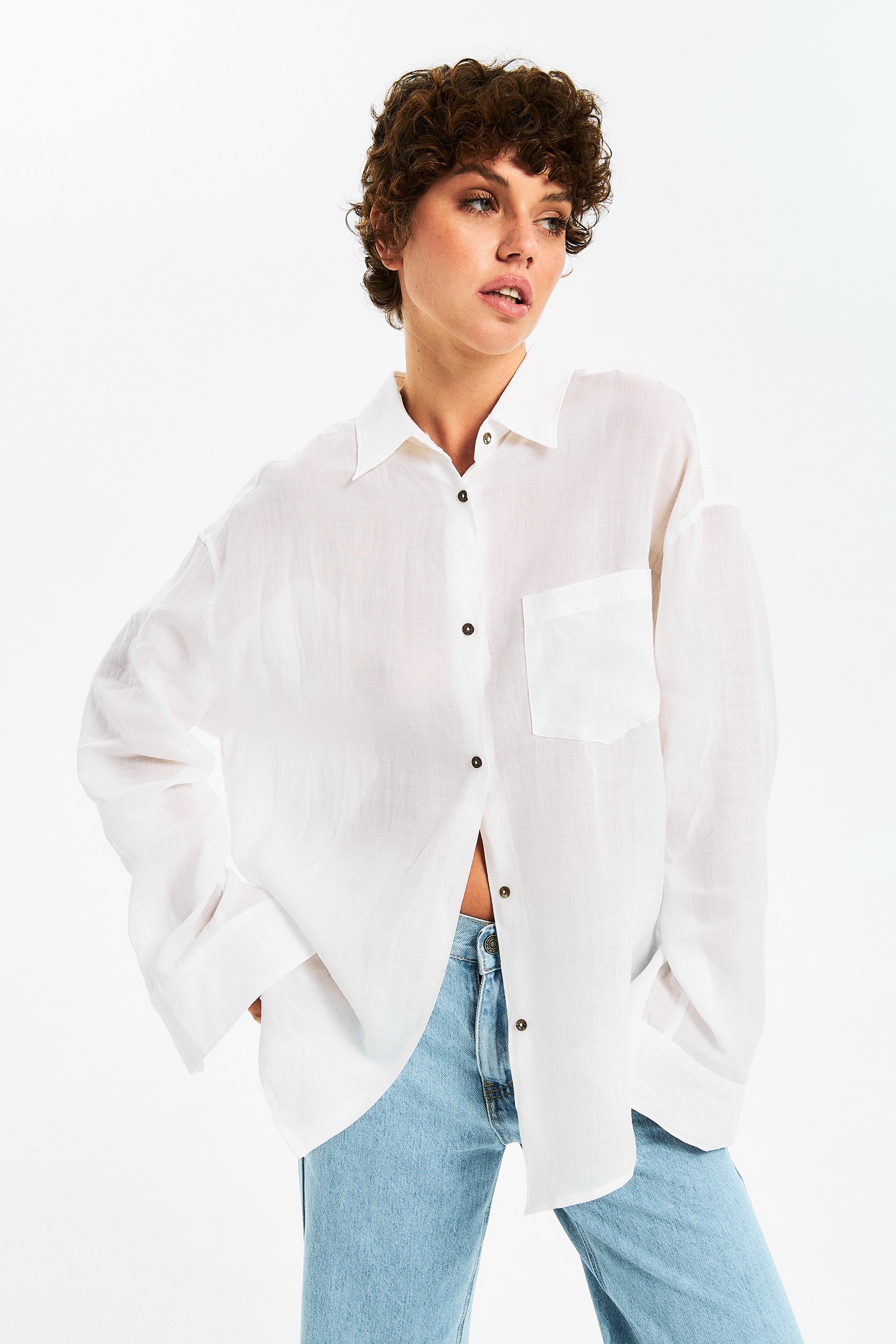 Рубашка льняная