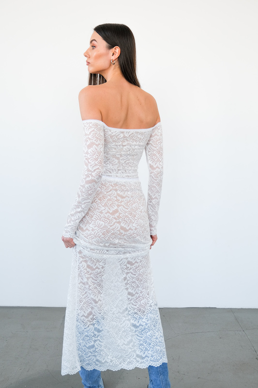 Боди из кружева