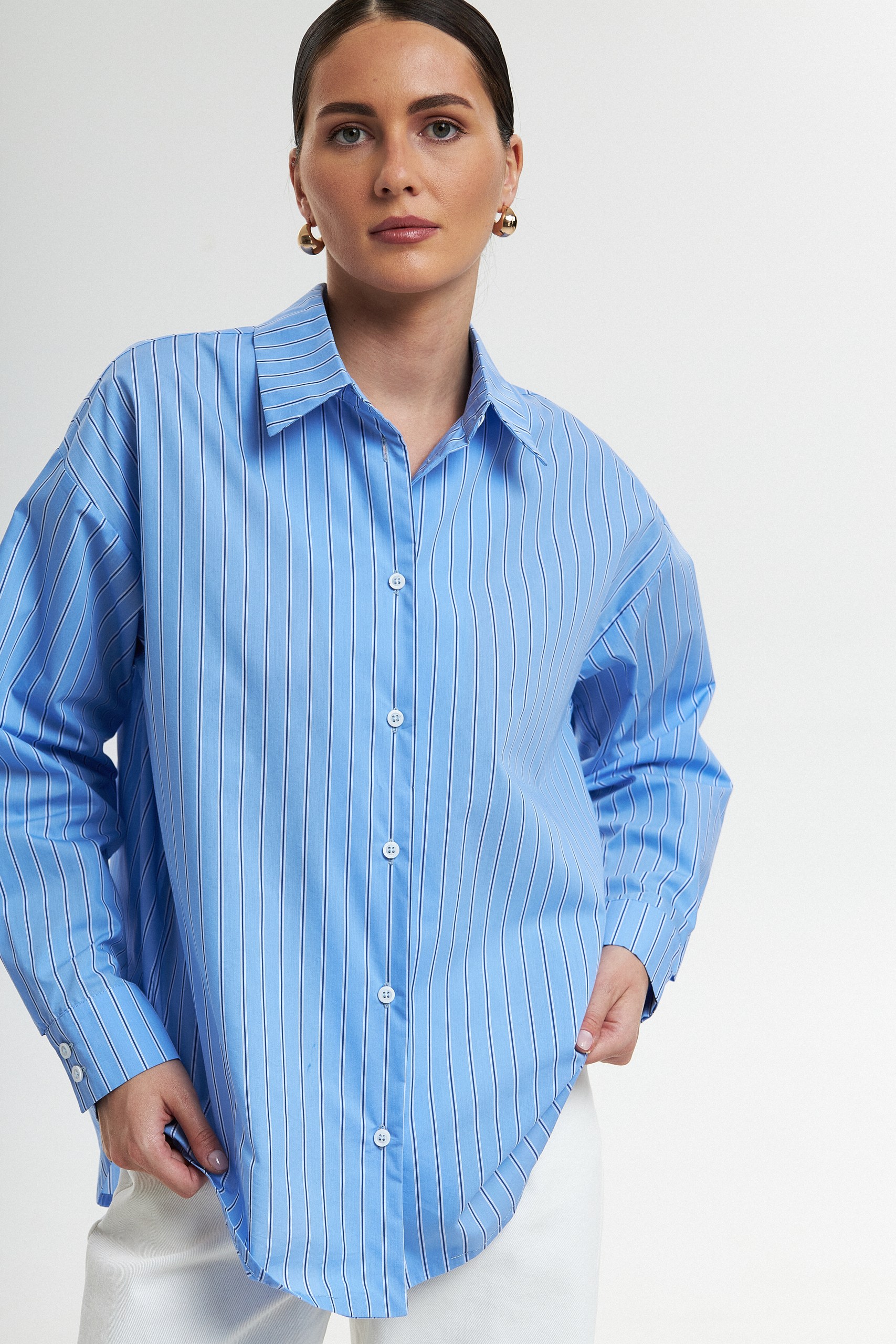 Рубашка хлопковая Stripes