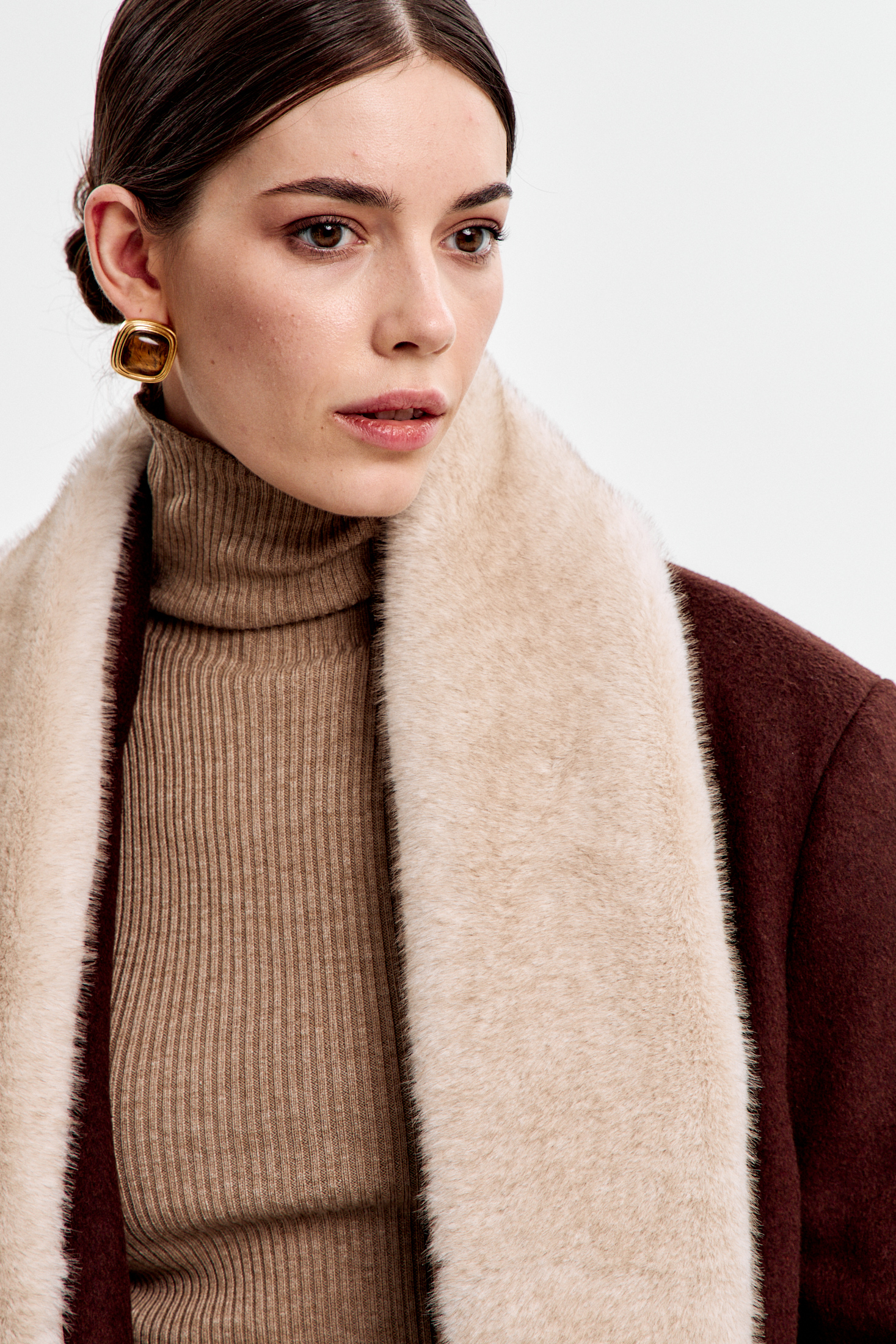  Меховой шарф