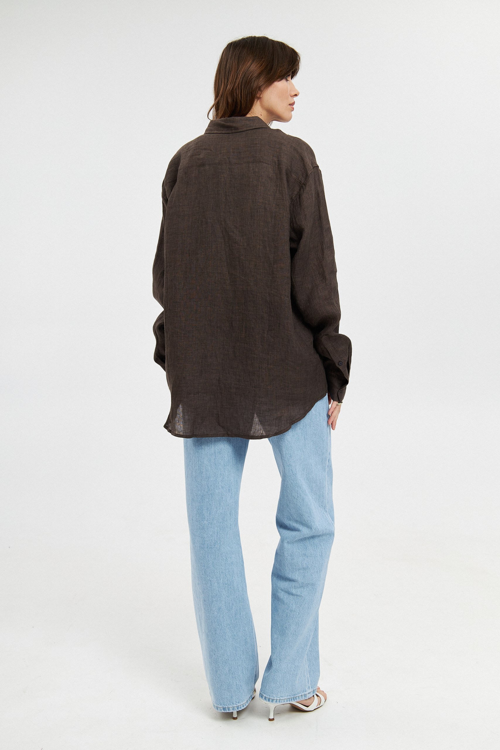 Льняная рубашка 