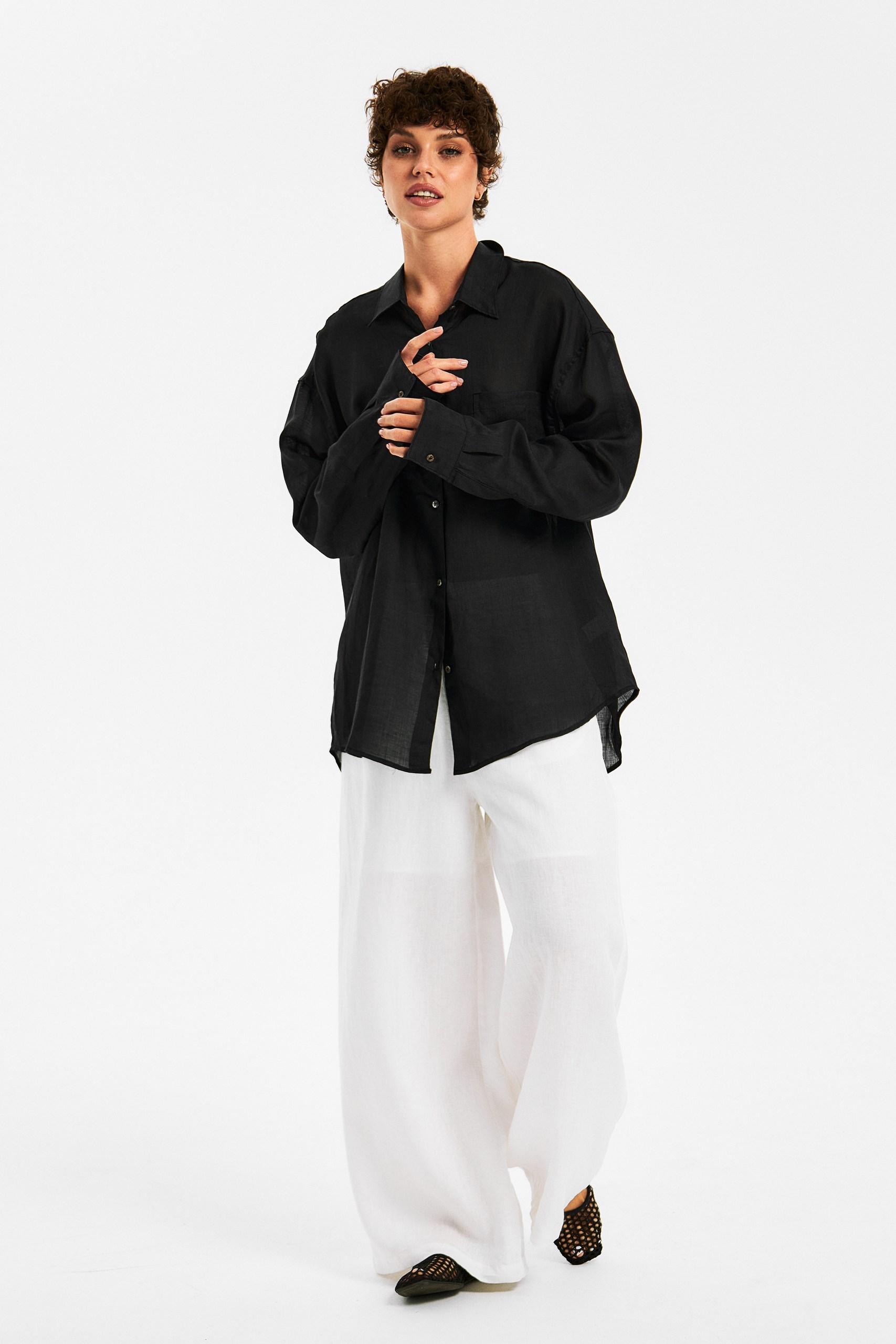 Рубашка льняная