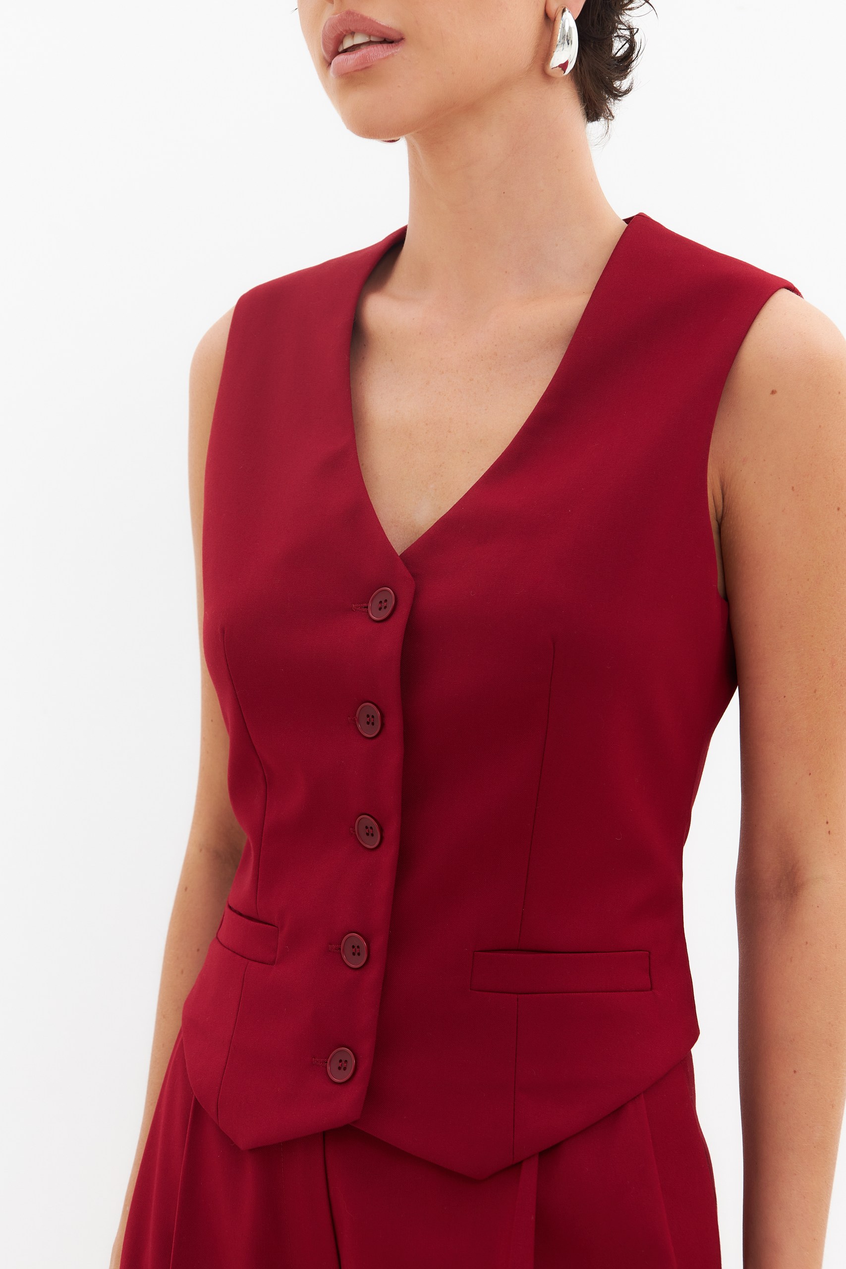 Жилет костюмный