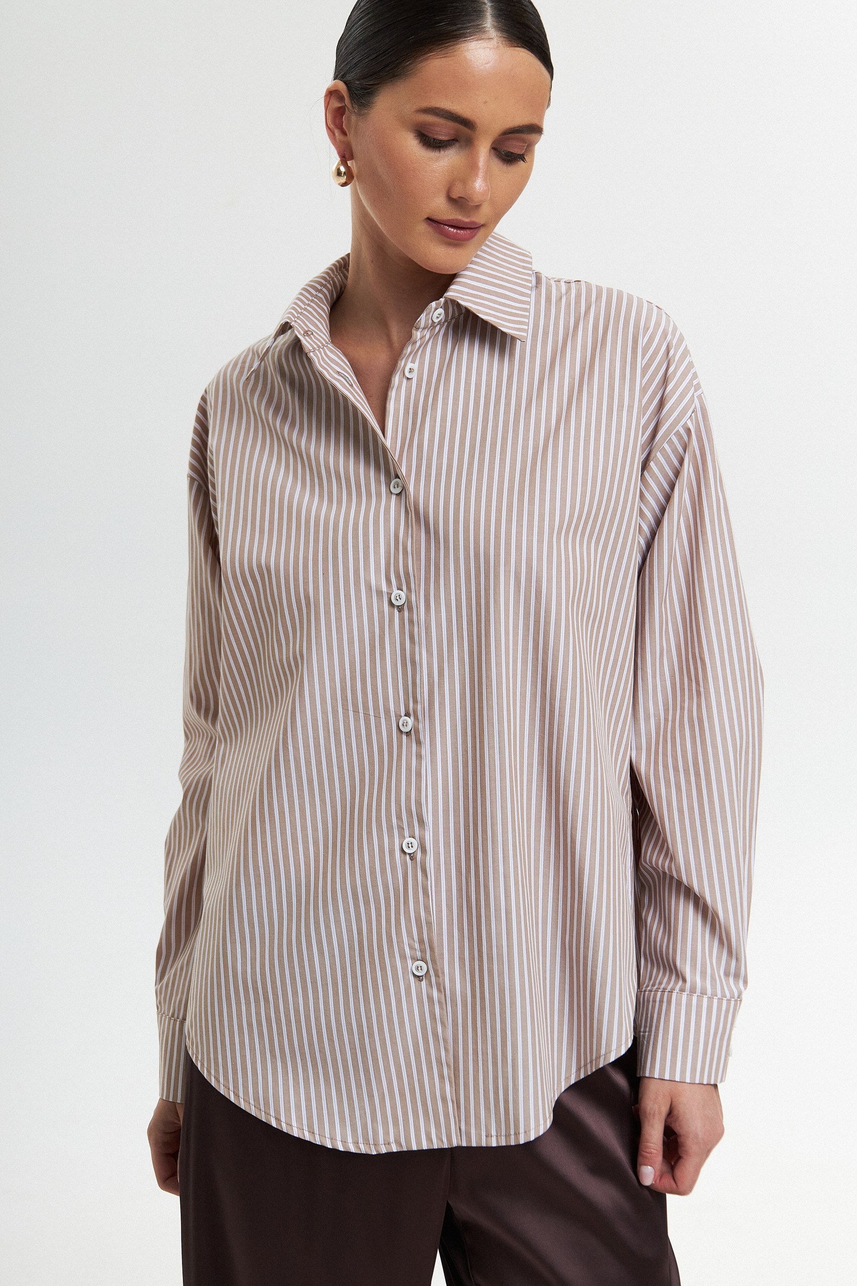 Рубашка хлопковая Stripes