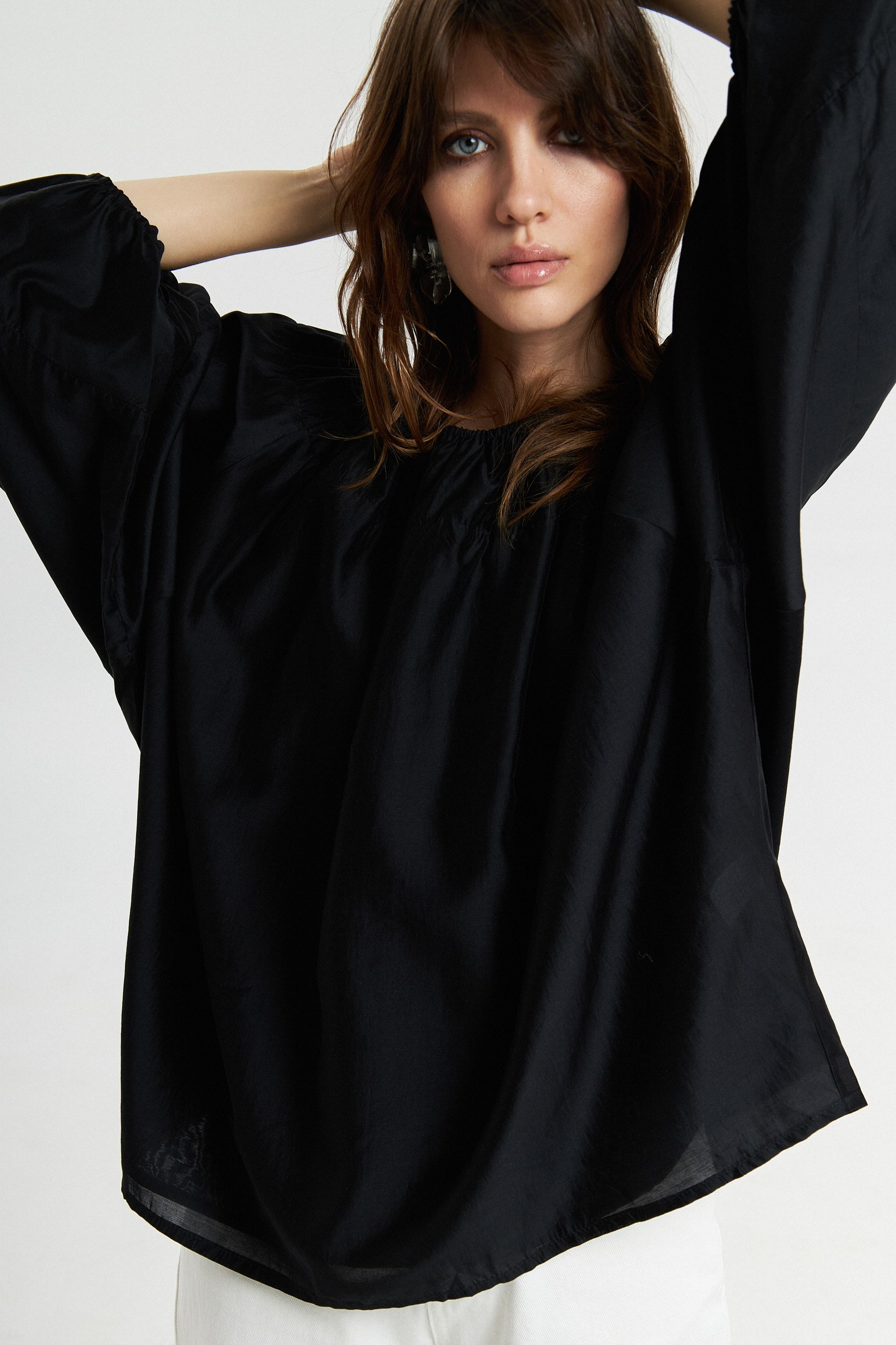 Блуза оверсайз