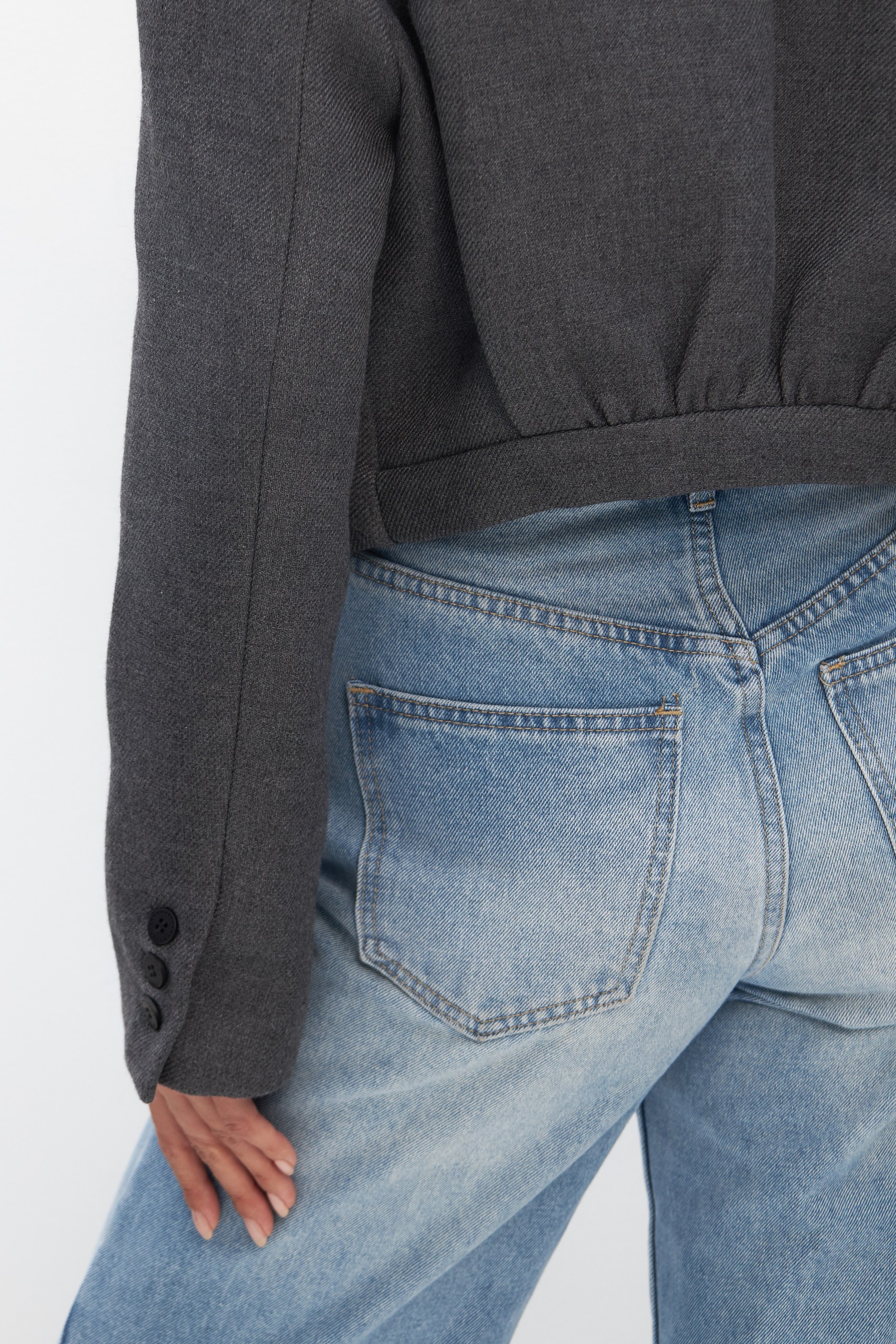 Жакет укороченный