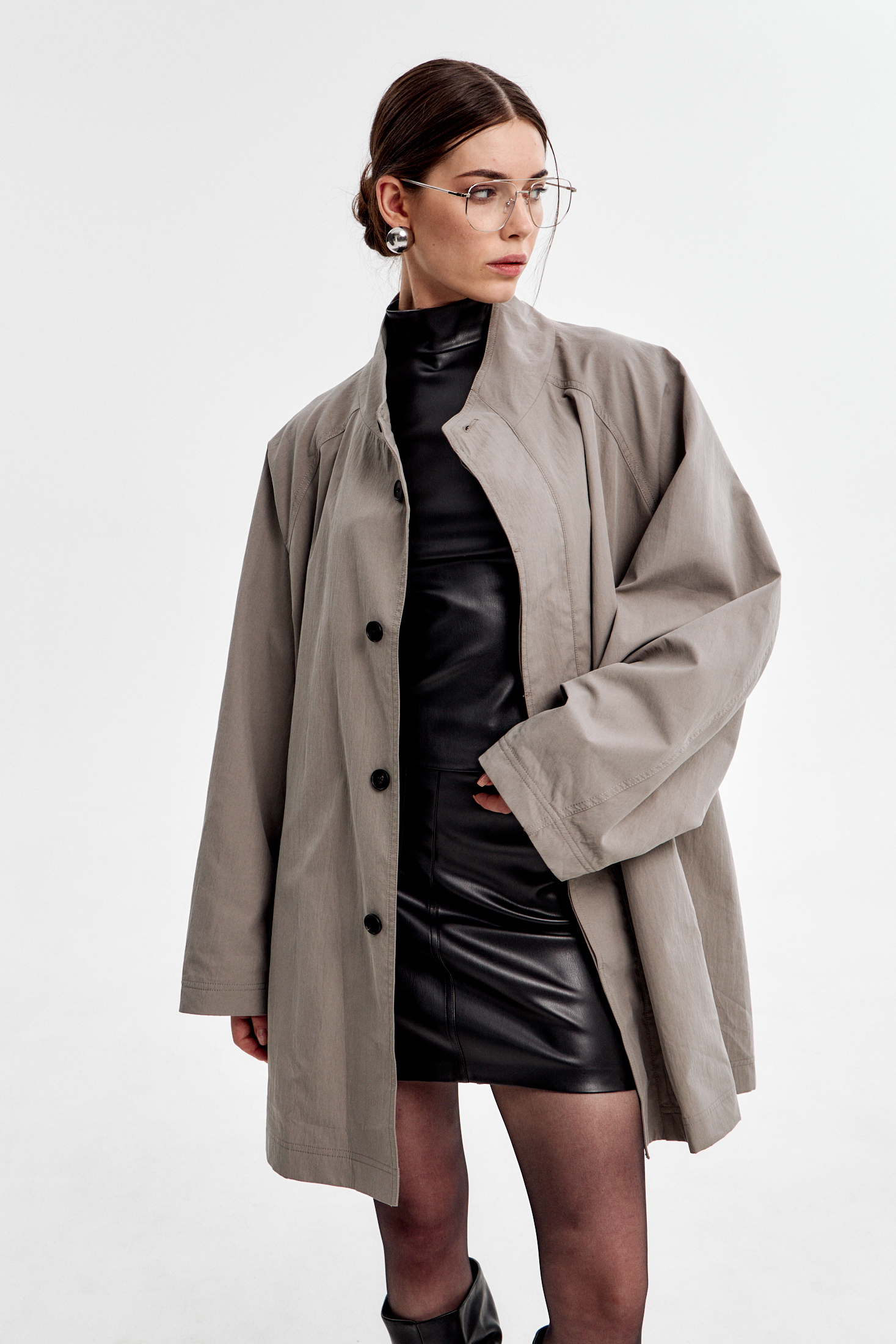  Плащ super oversize