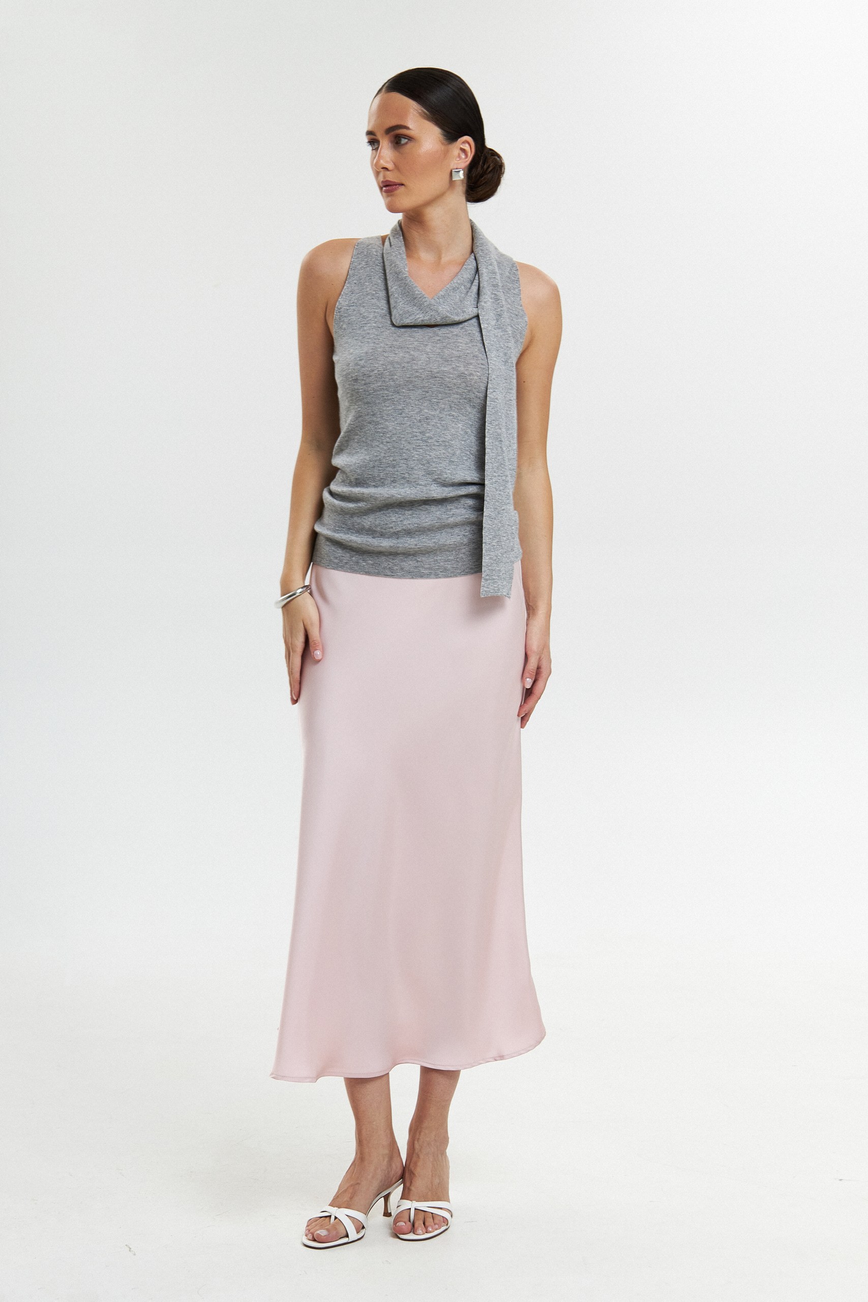 Топ с шарфом