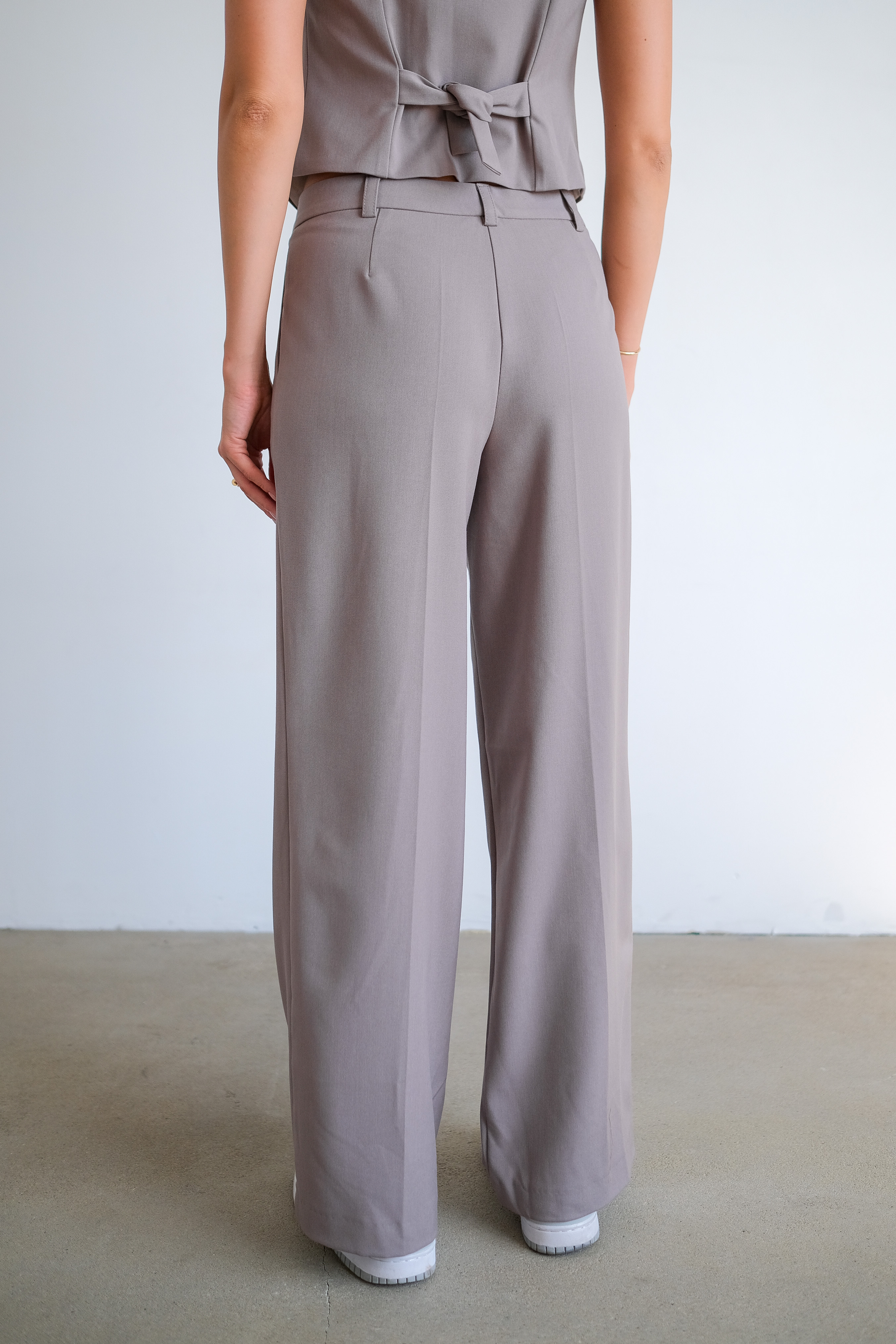 Брюки свободного кроя 