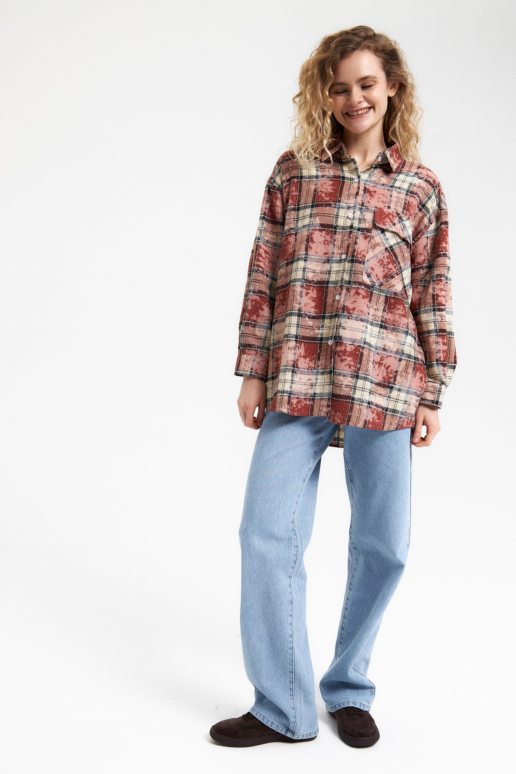 Рубашка в клетку usedstyle