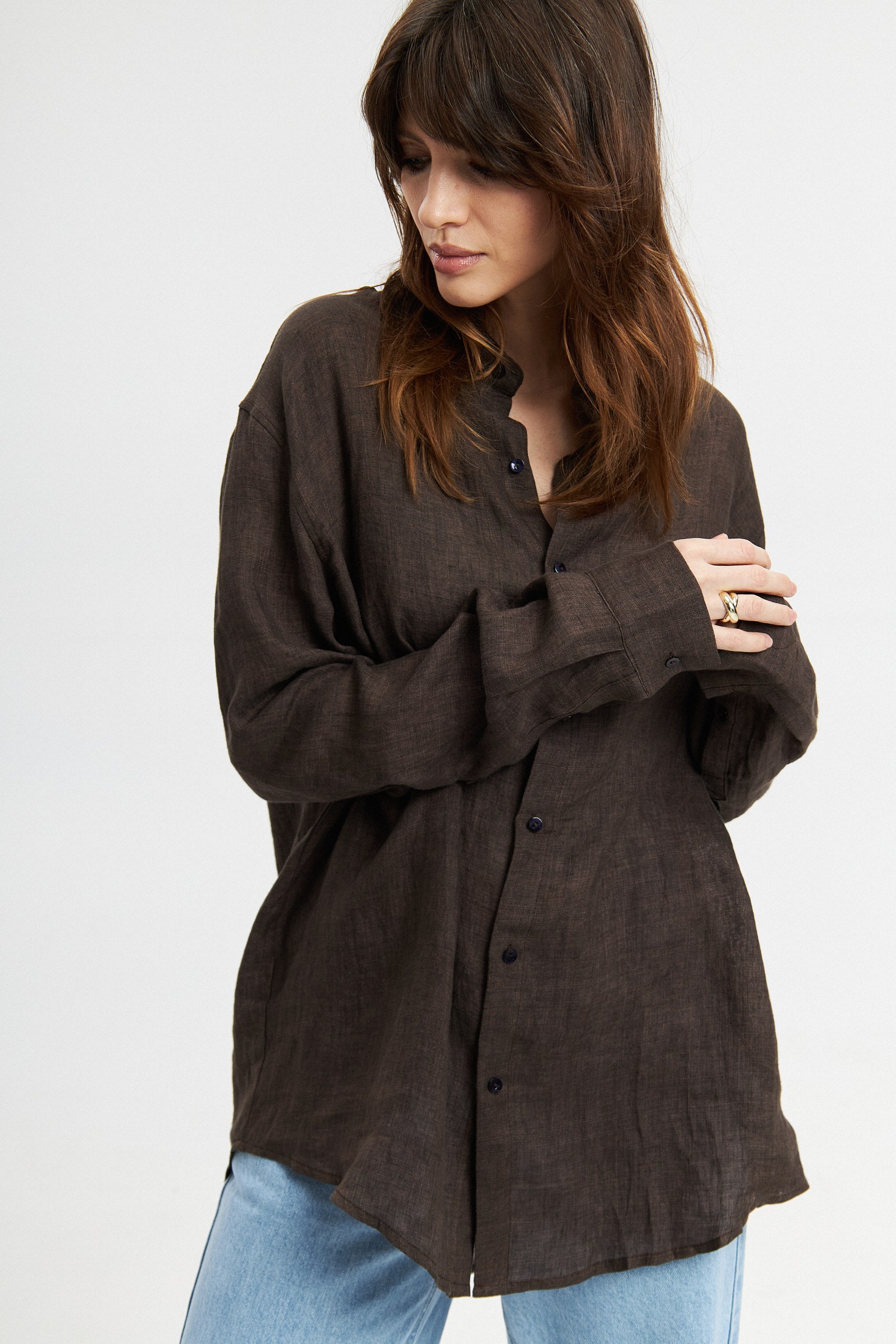 Льняная рубашка 