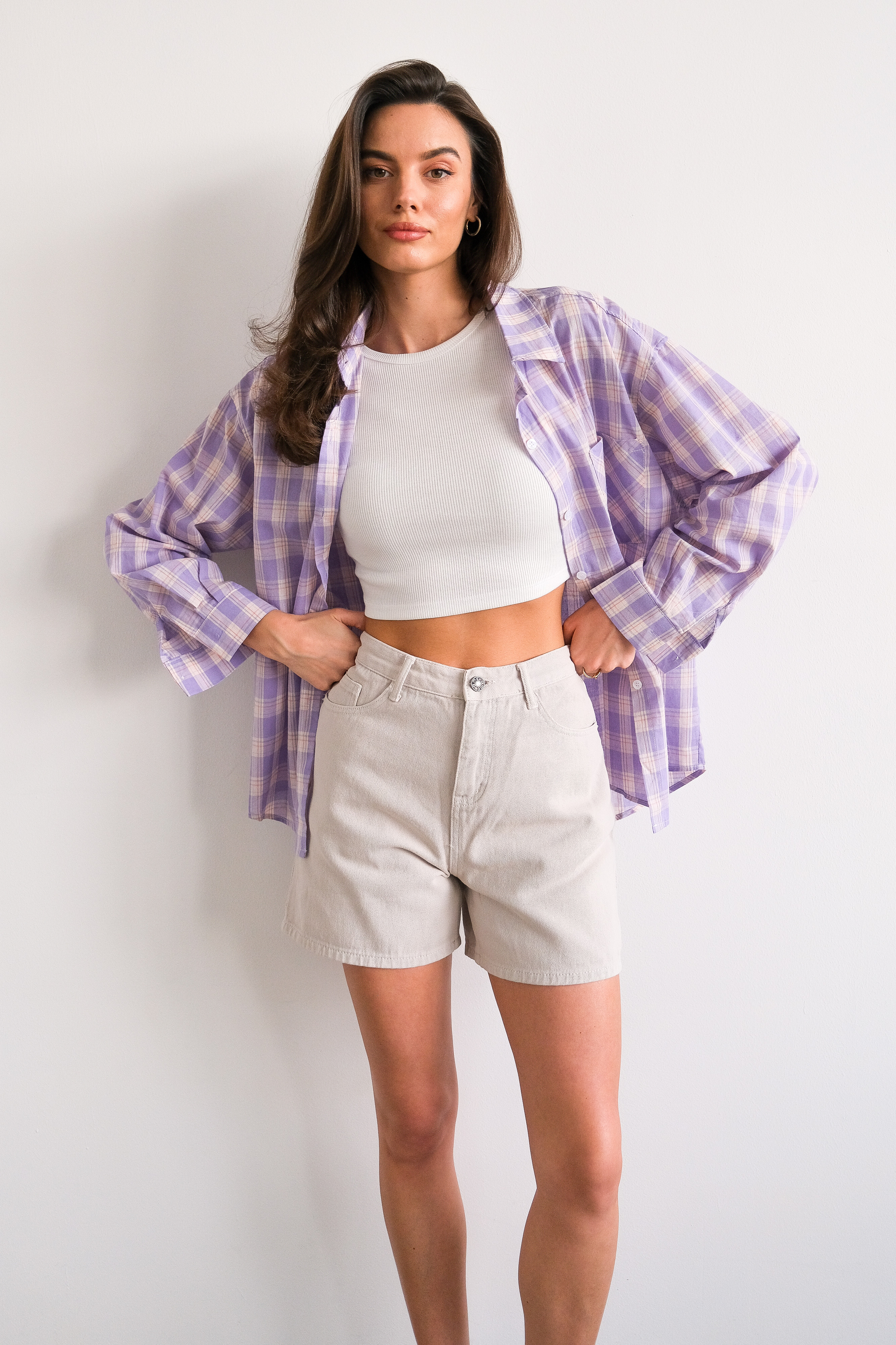 Шорты бежевые 