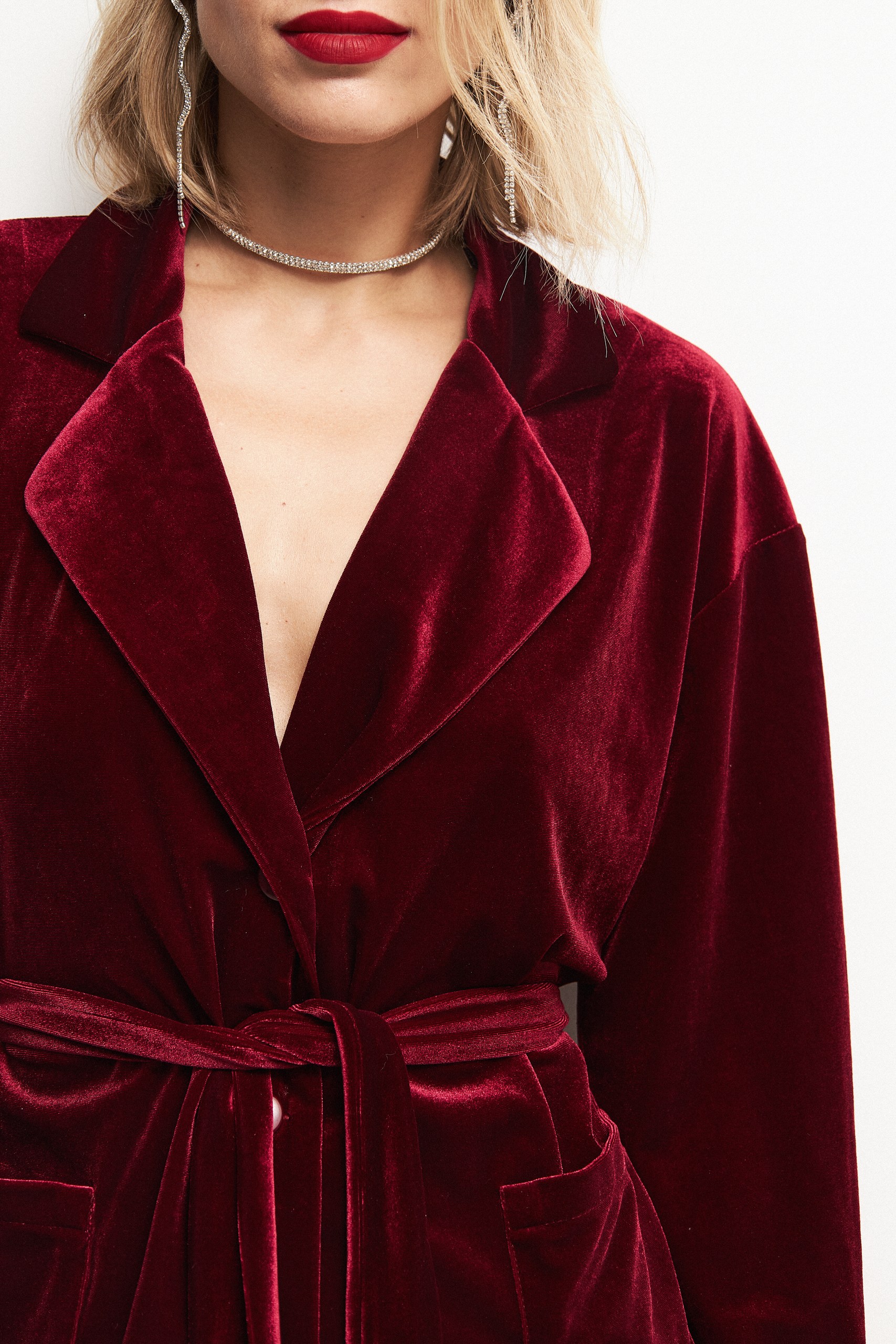 Жакет бархатный