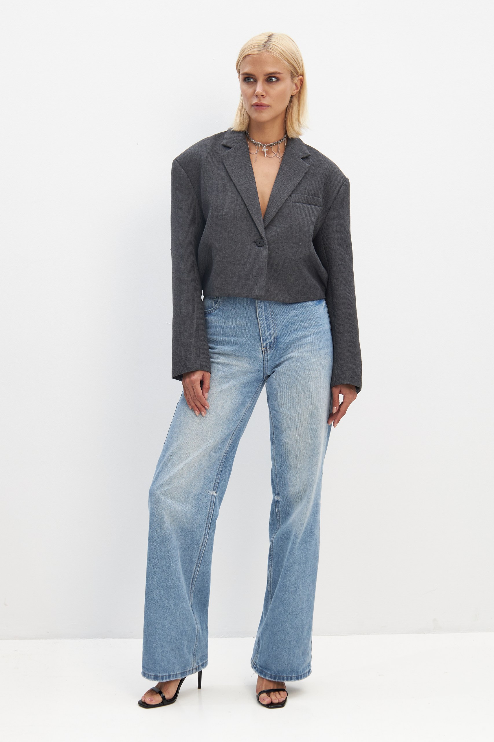 Жакет укороченный