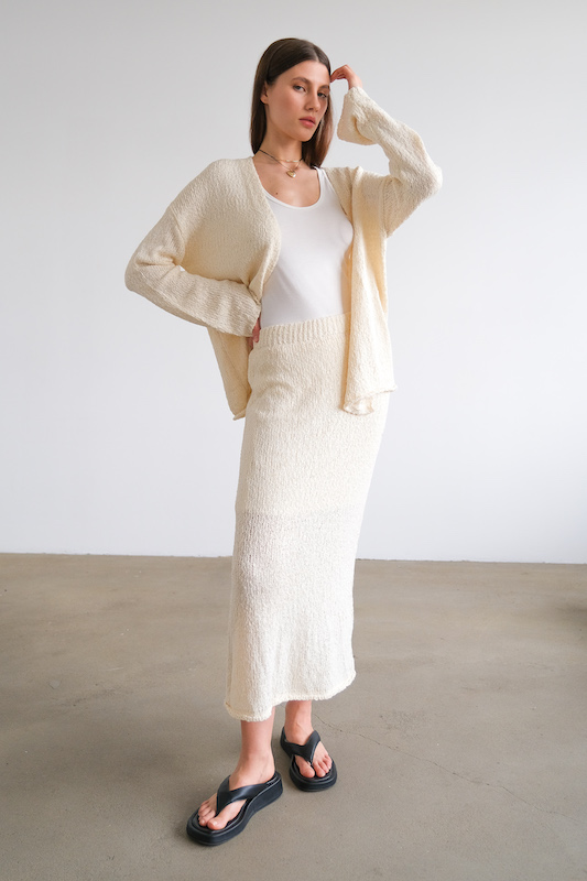 Юбка трикотажная