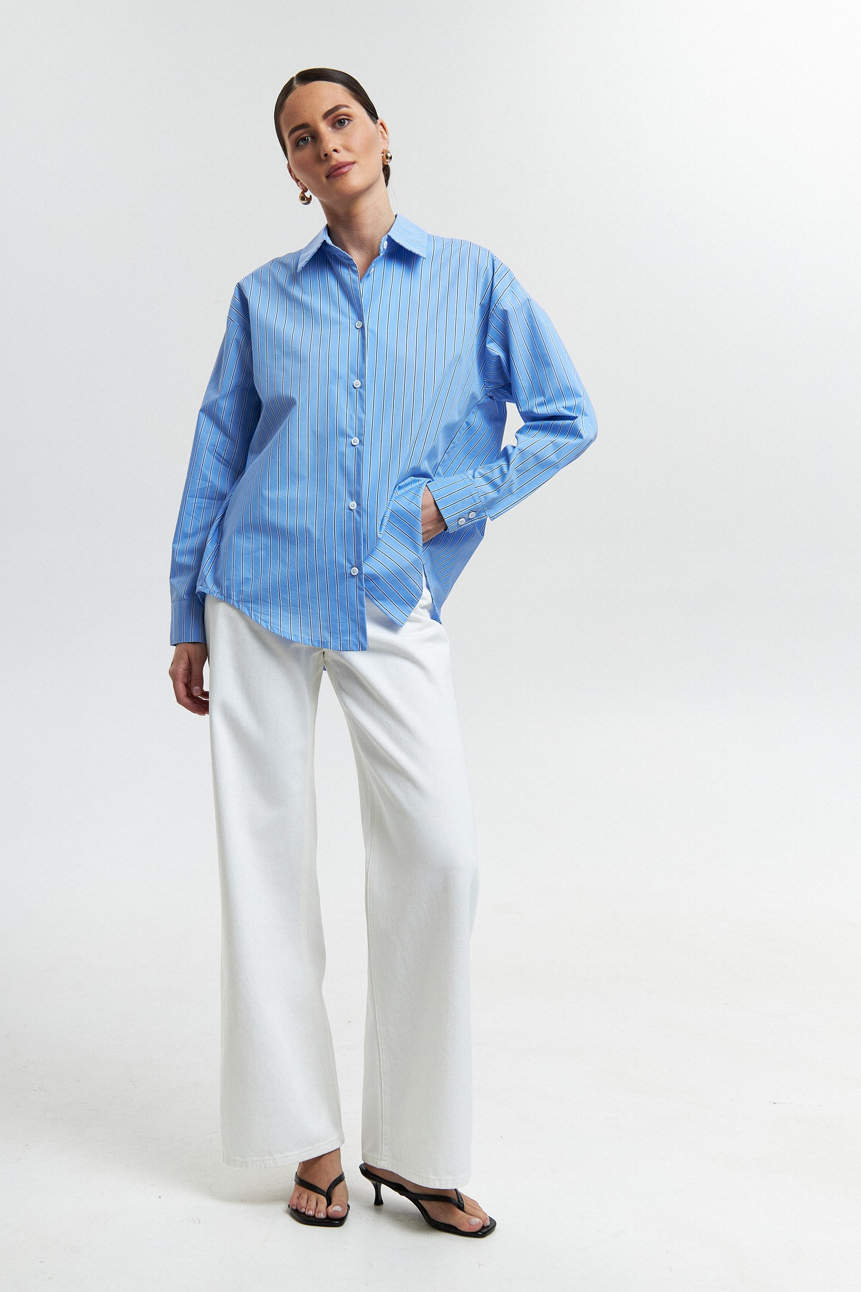 Рубашка хлопковая Stripes