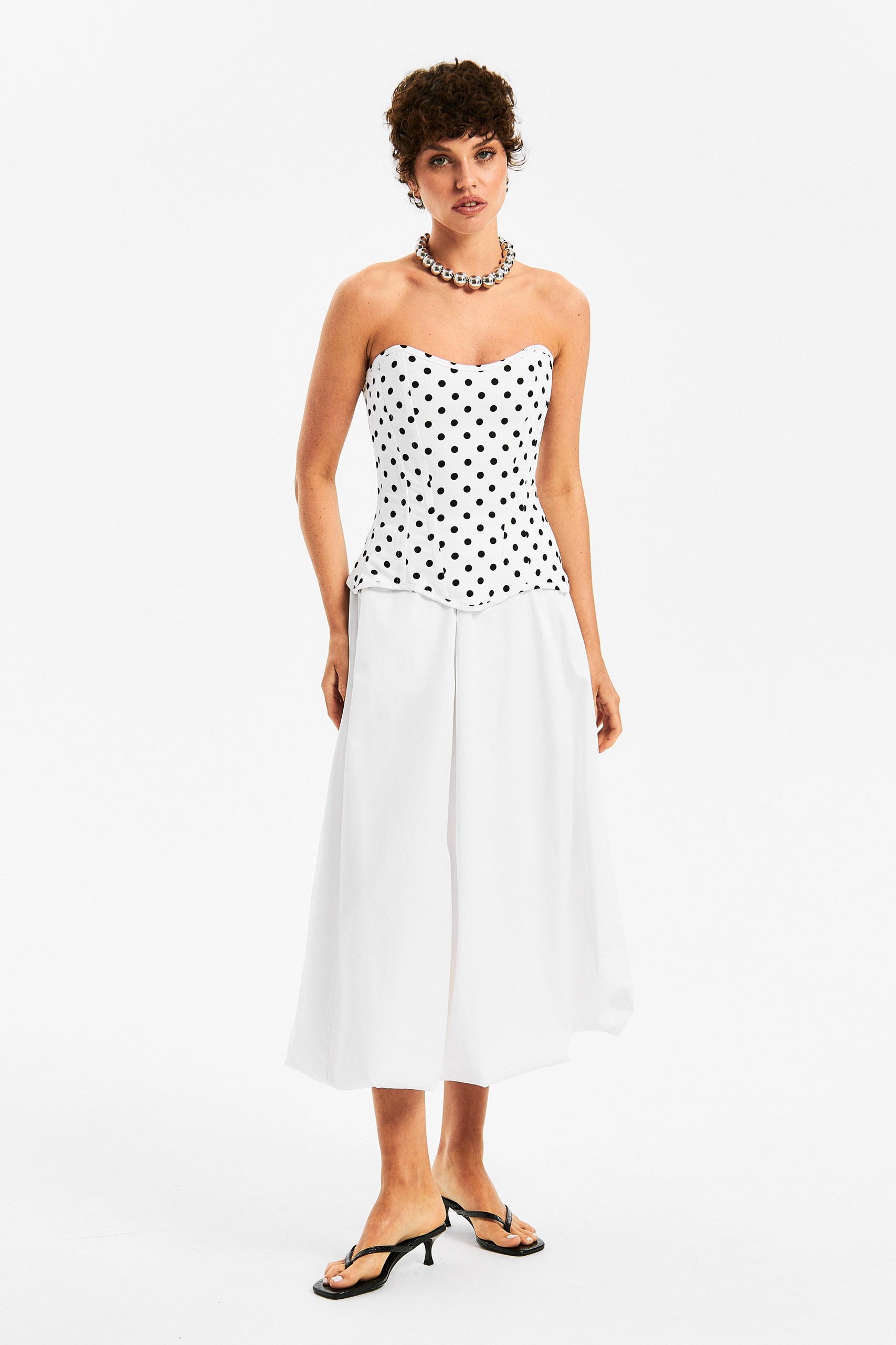 Корсет в горох