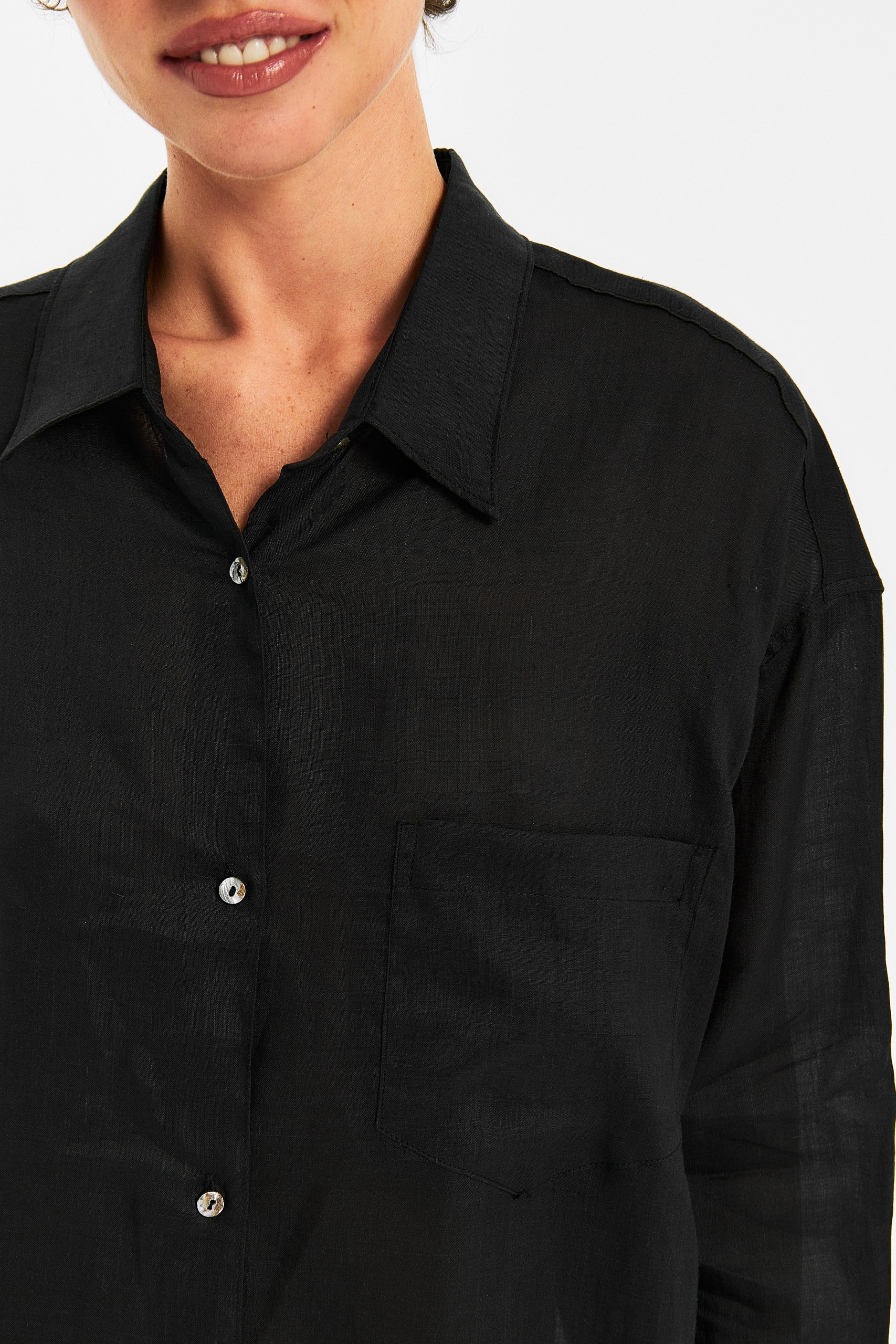 Рубашка льняная