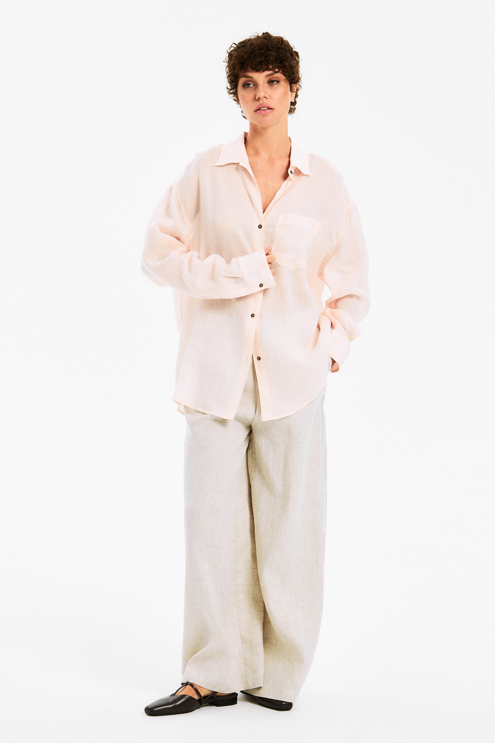 Рубашка льняная