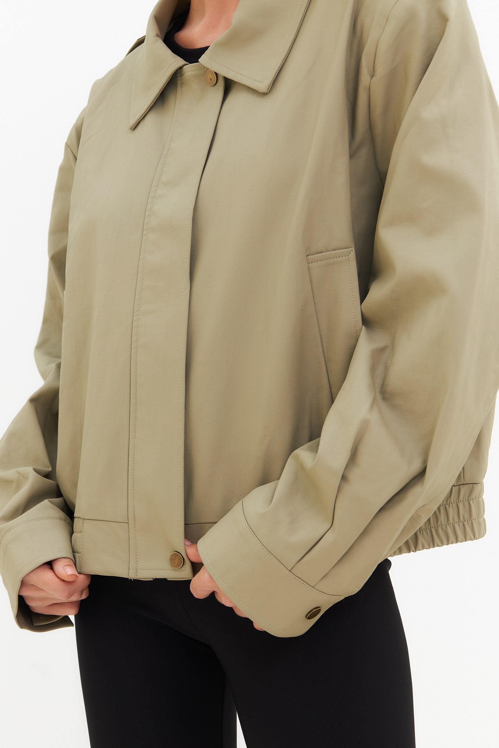 Куртка из эко кожи