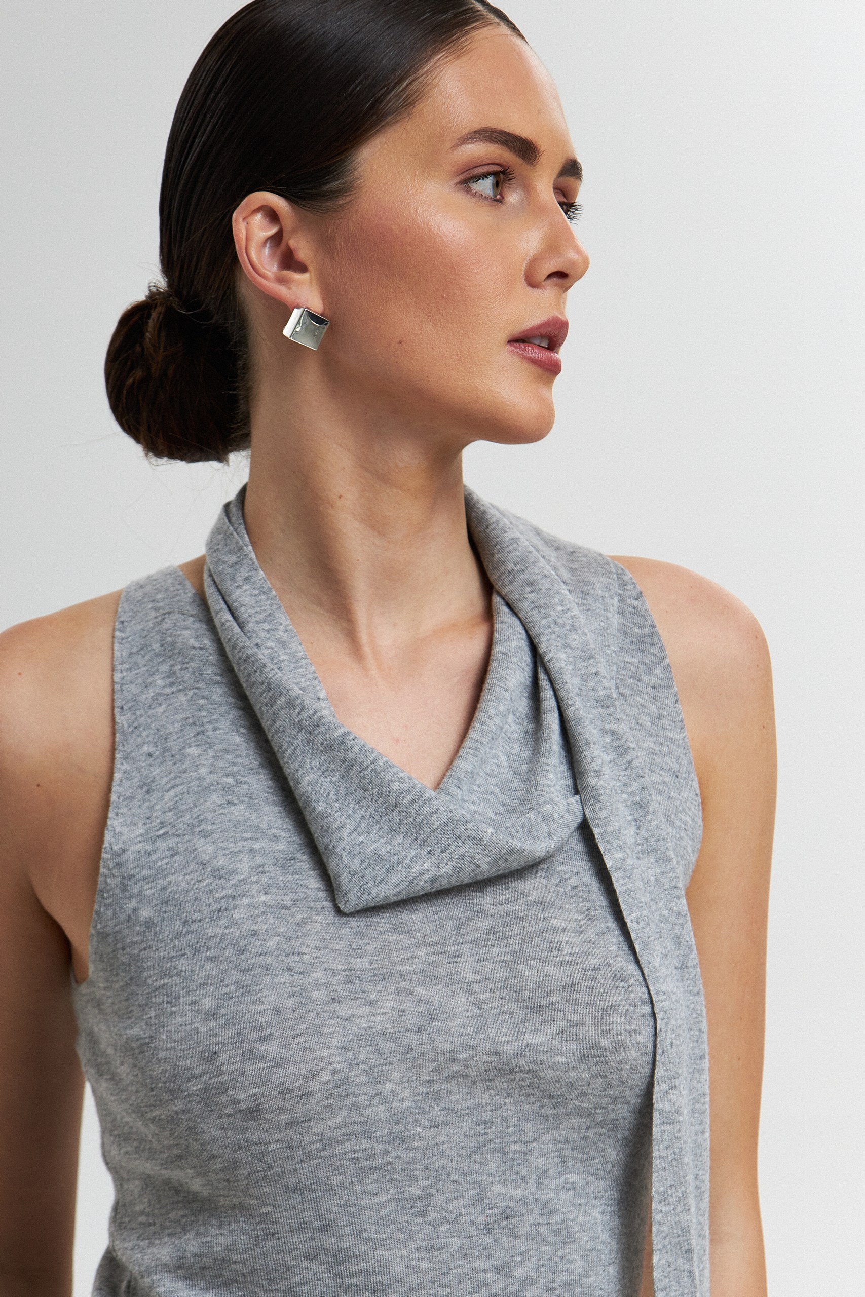 Топ с шарфом