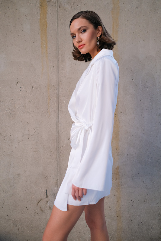 Платье на запах 