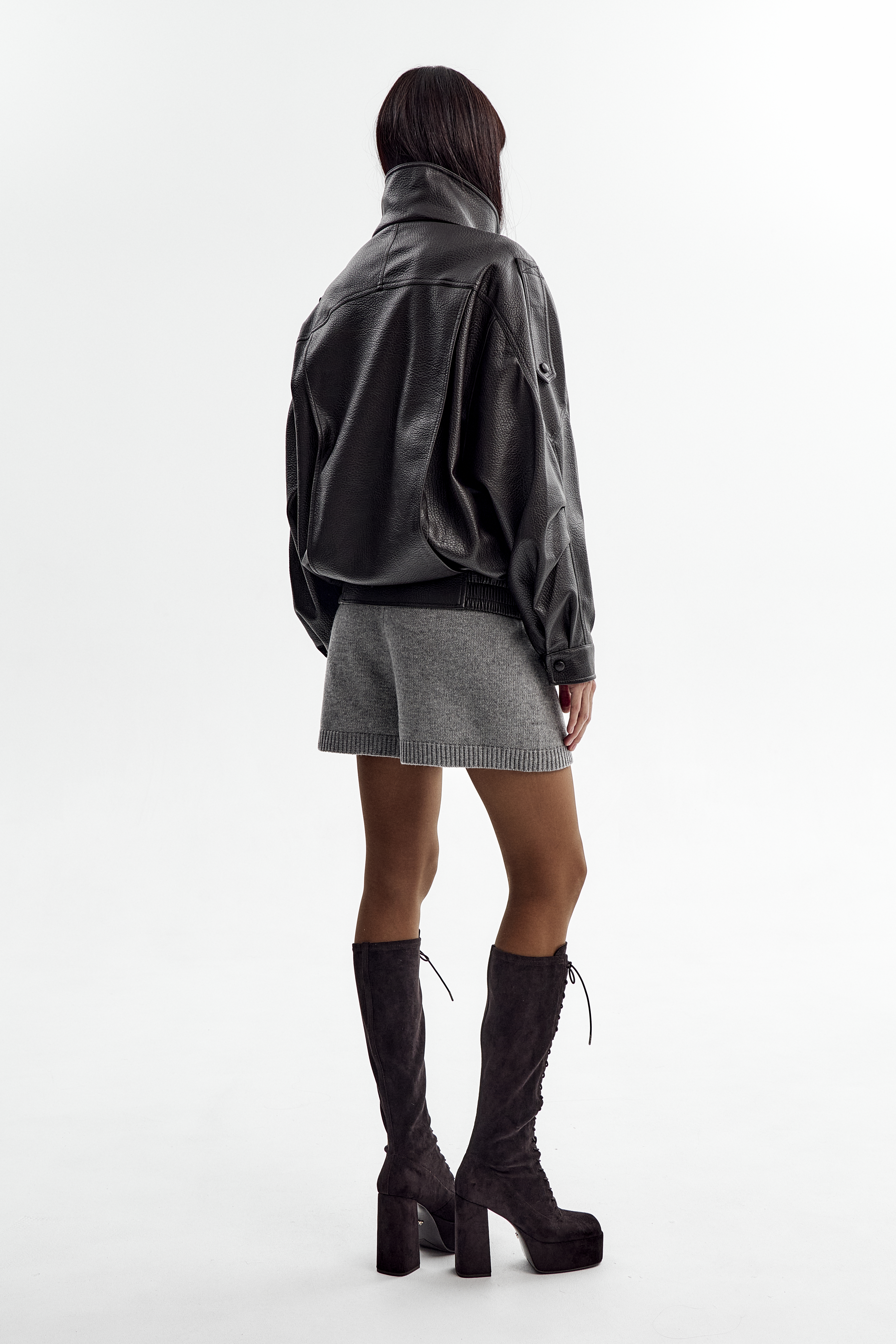 Куртка косуха коричневая