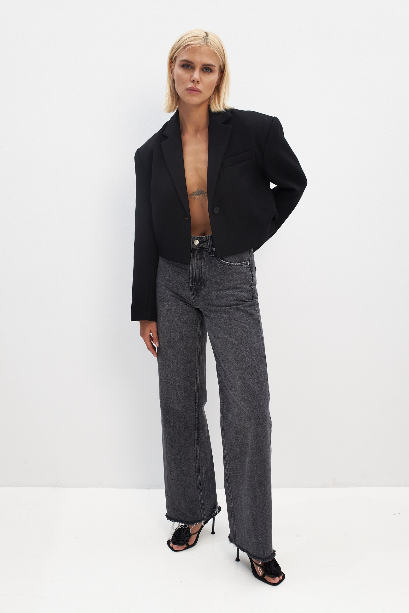 Жакет укороченный 