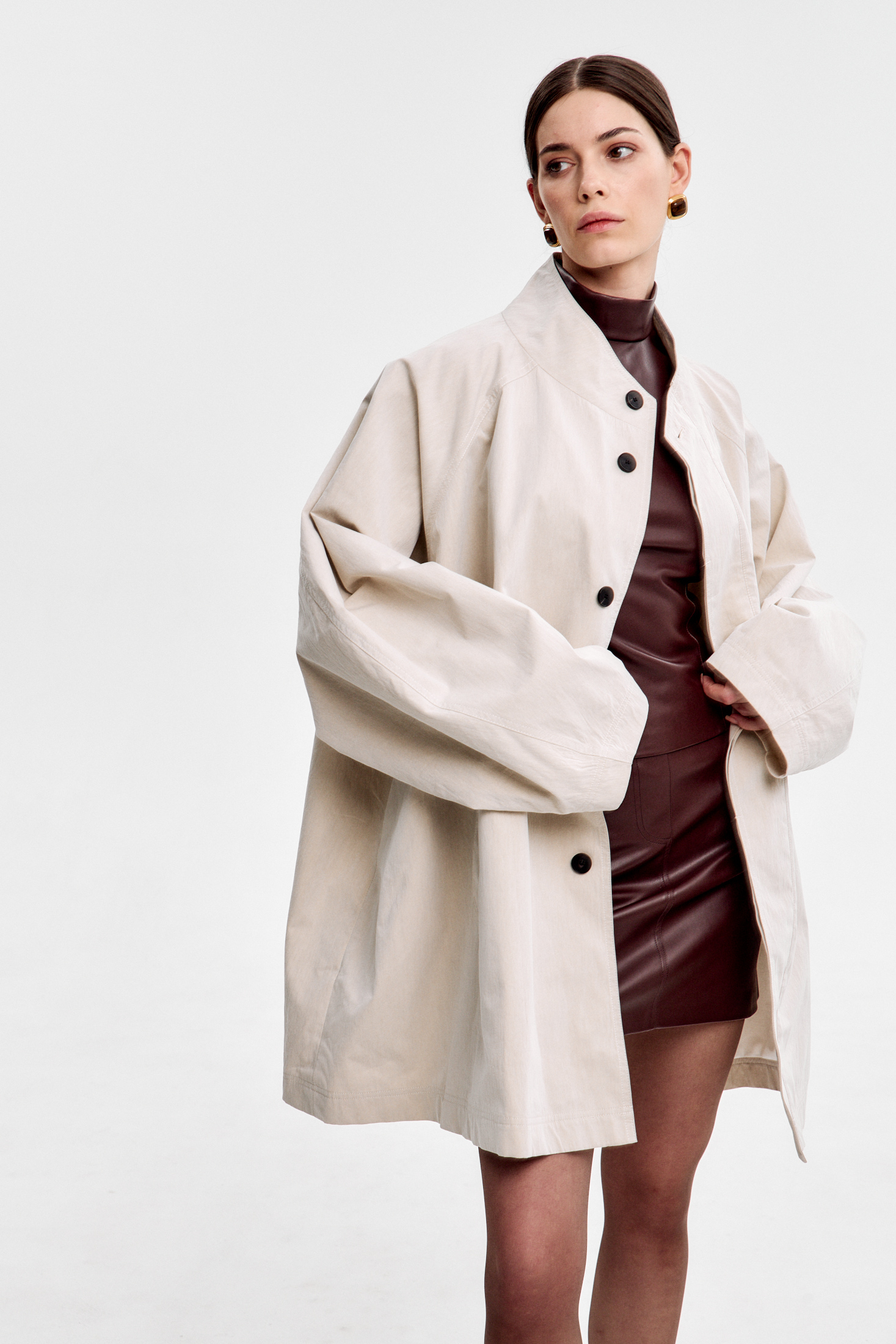 Плащ super oversize