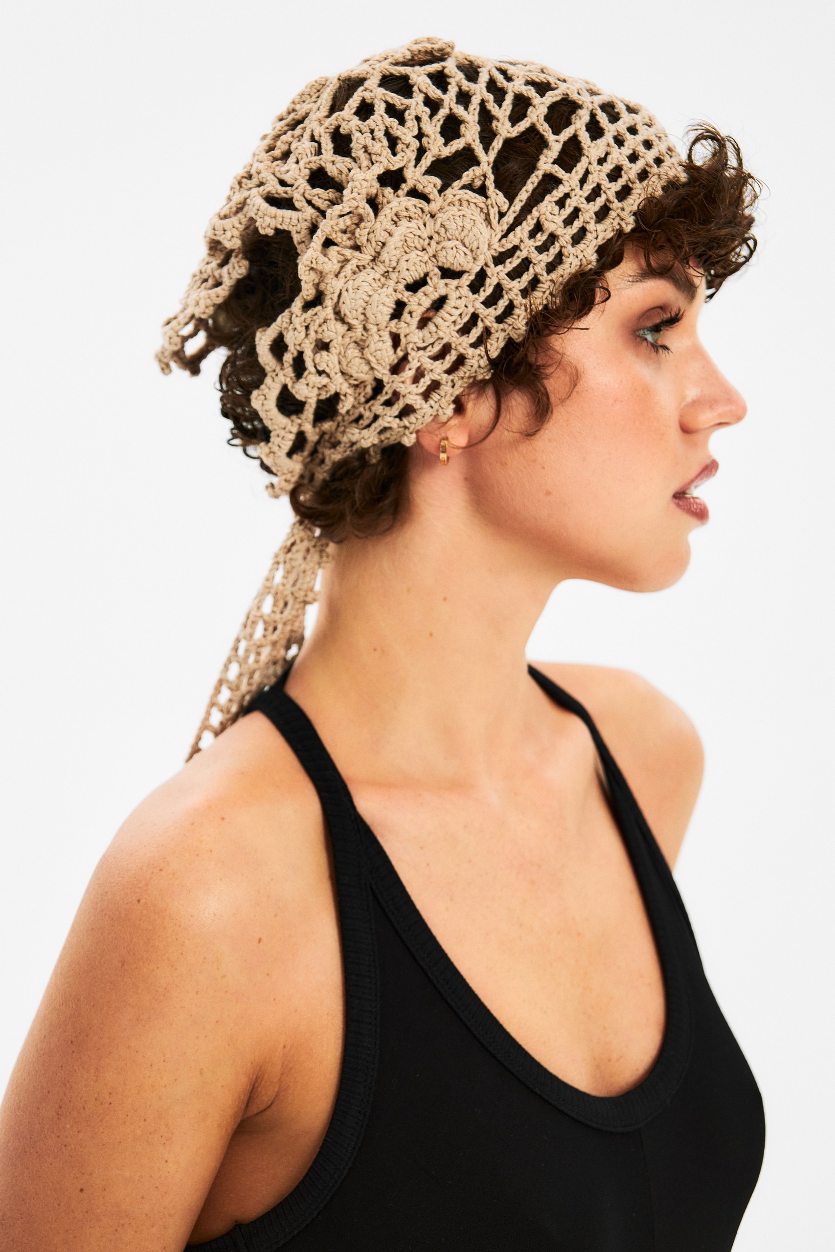 Косынка кроше