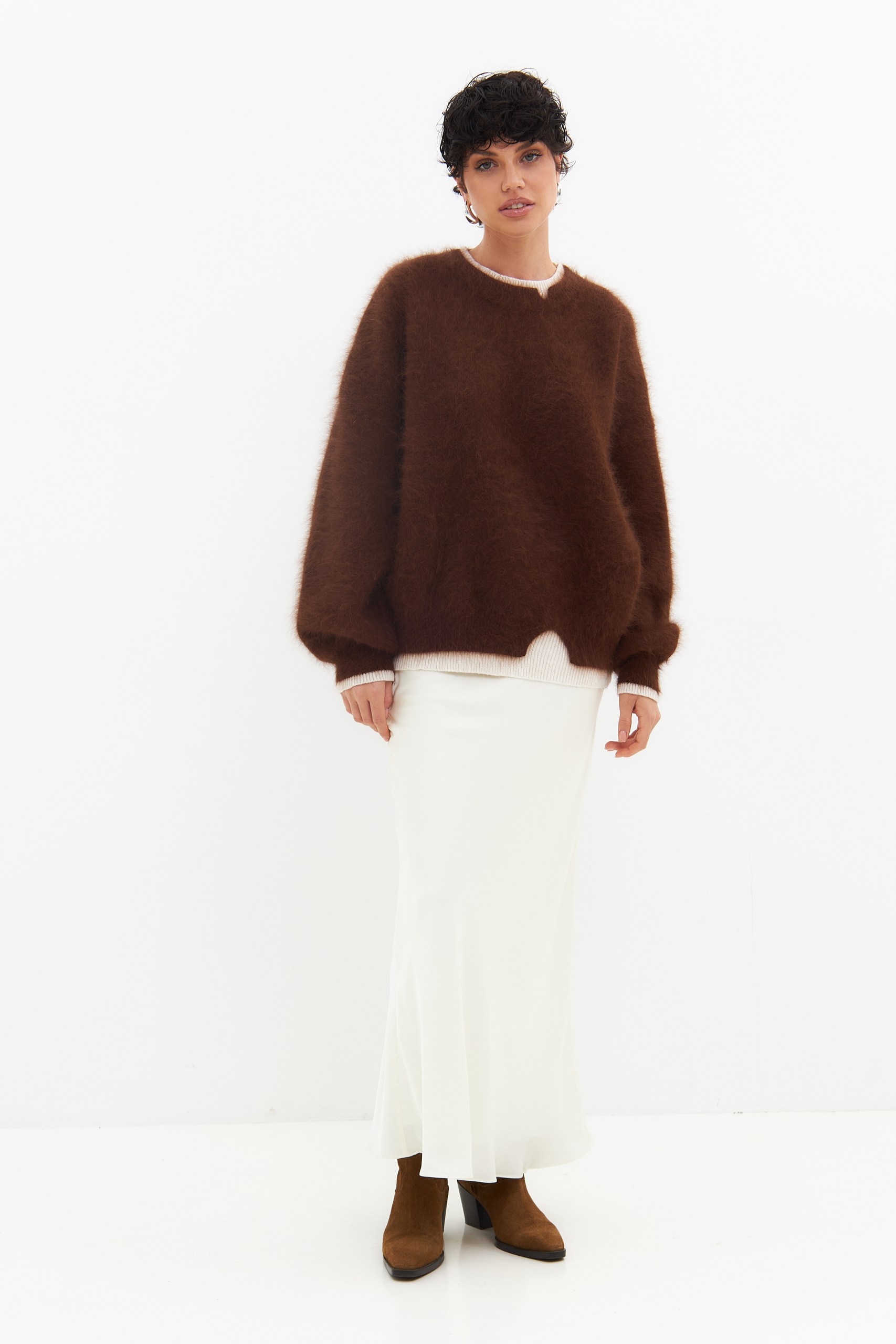 Свитер из ангоры 