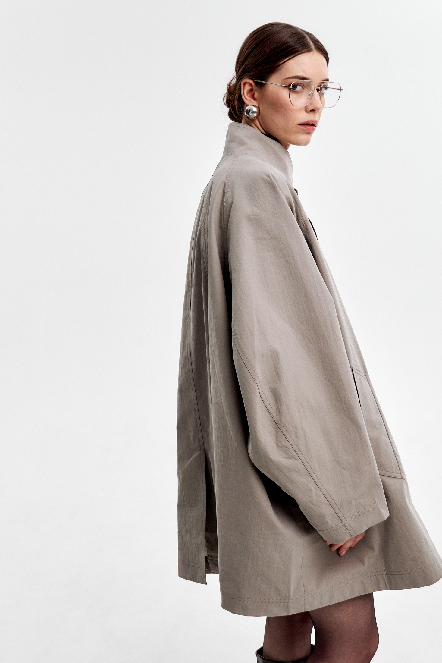  Плащ super oversize