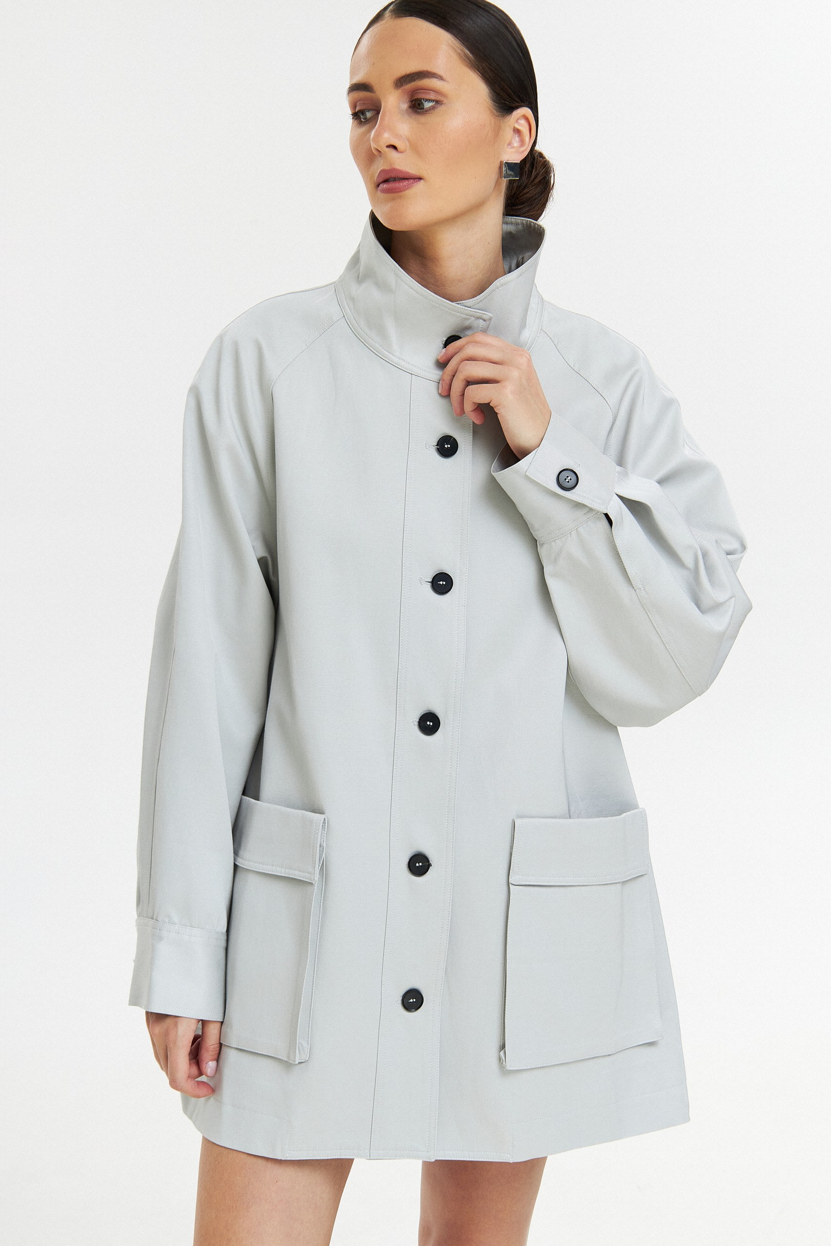 Куртка прямого кроя