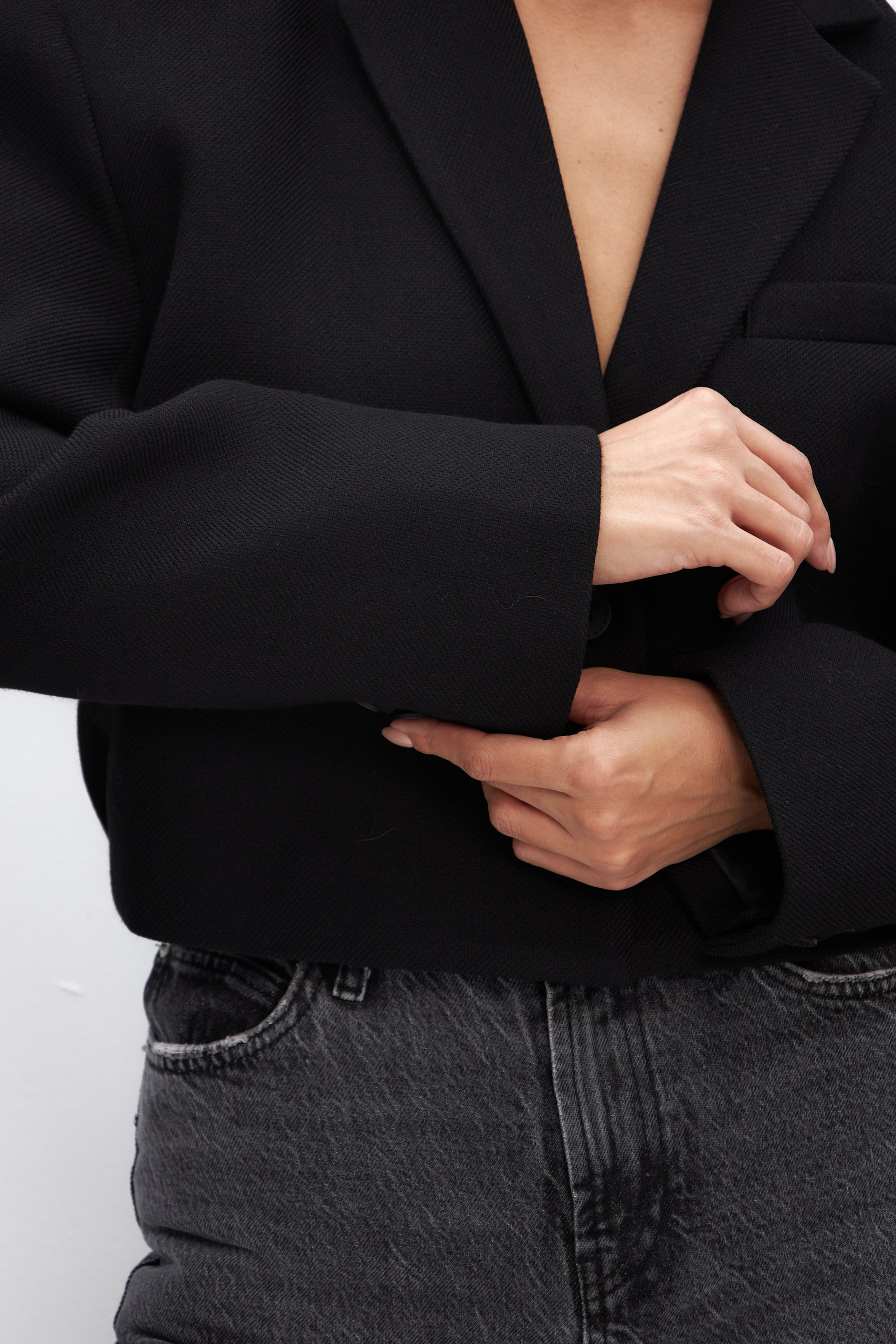 Жакет укороченный 