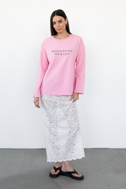 Юбка из кружева